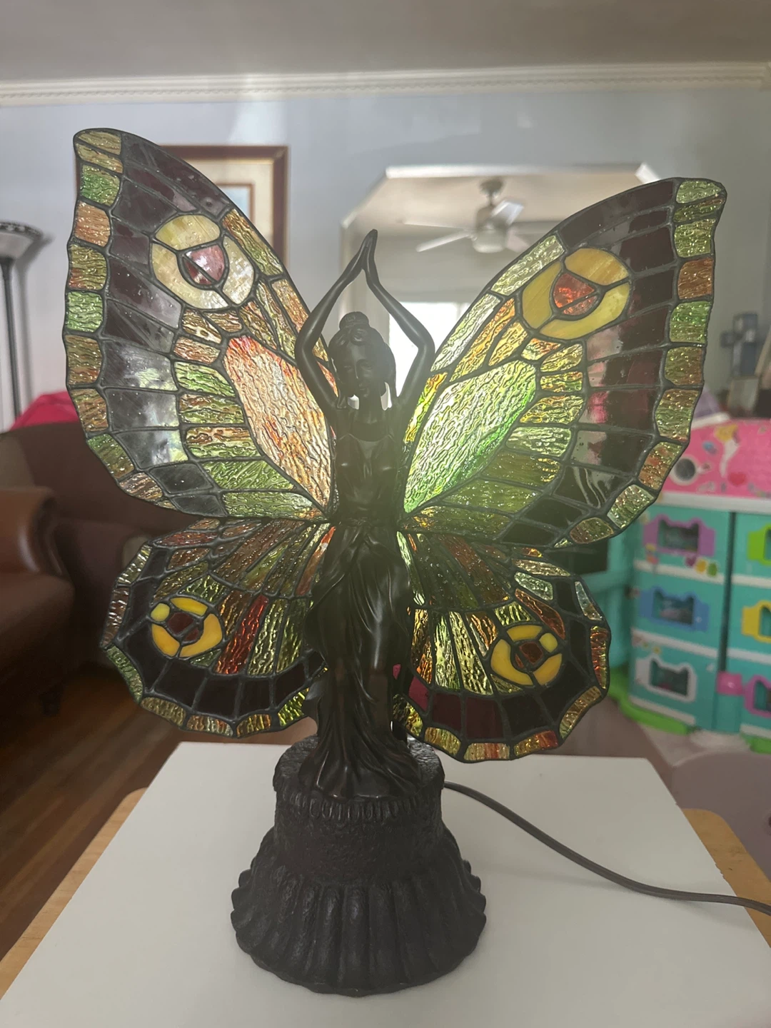 Meyda Tiffany “ Butterfly Lady “ Accent Lamp