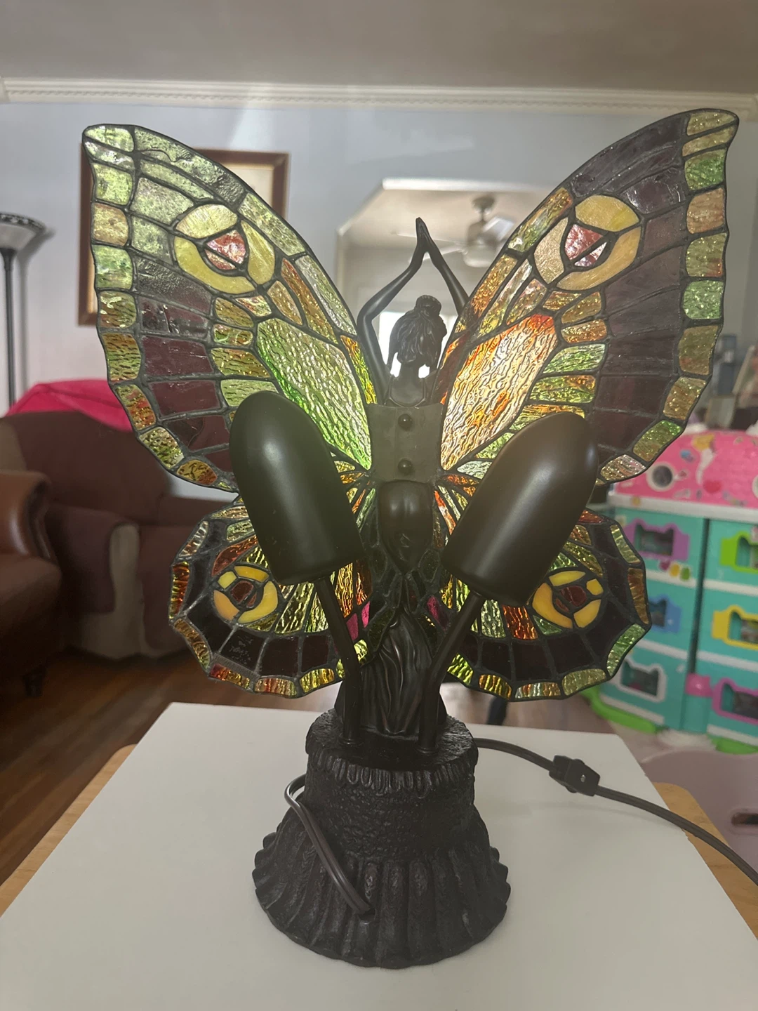 Meyda Tiffany “ Butterfly Lady “ Accent Lamp - photo 2