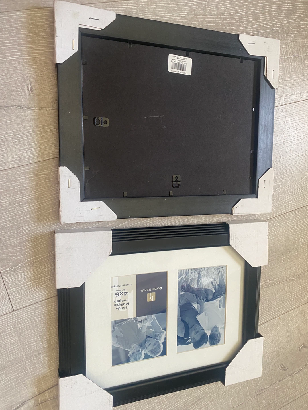 BorderTrends Black 4x6 Double Photo Frame - photo 5