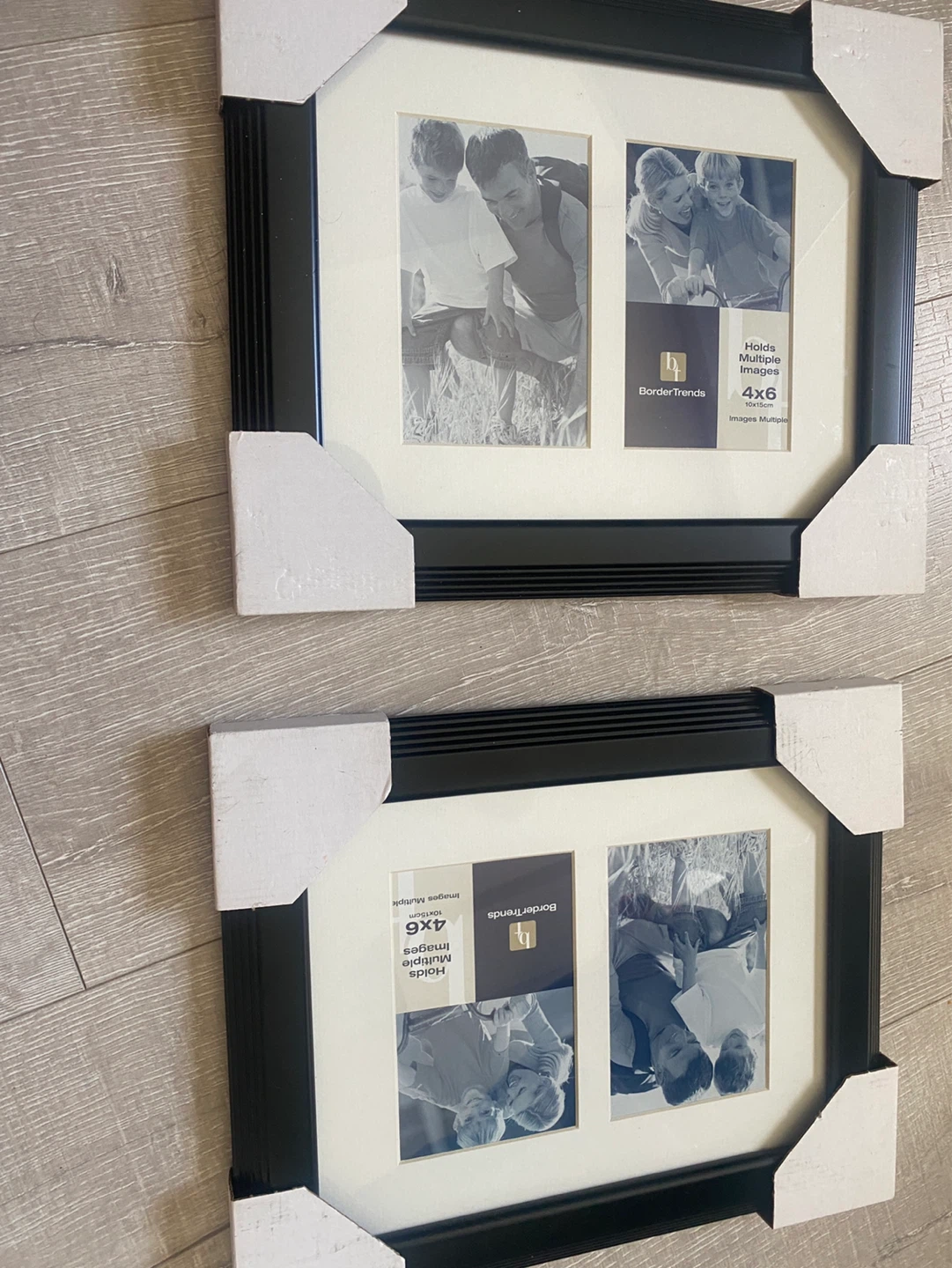 BorderTrends Black 4x6 Double Photo Frame - photo 2
