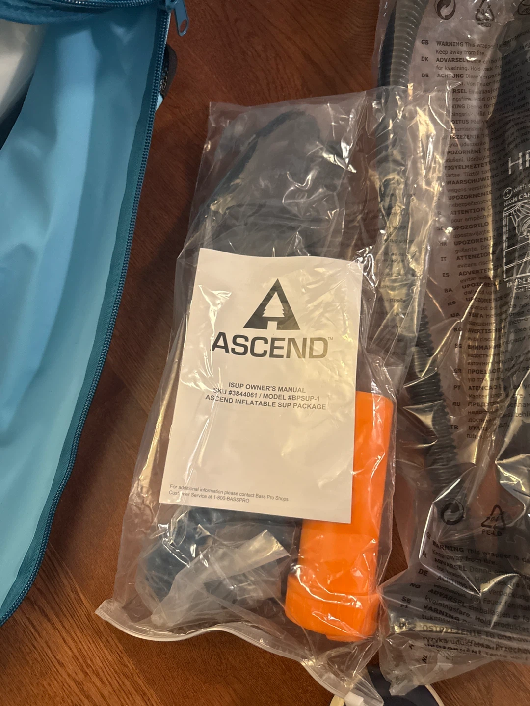 Ascend 10'6" Inflatable Stand-Up Paddle⚽️⚽️ Board Package - photo 5