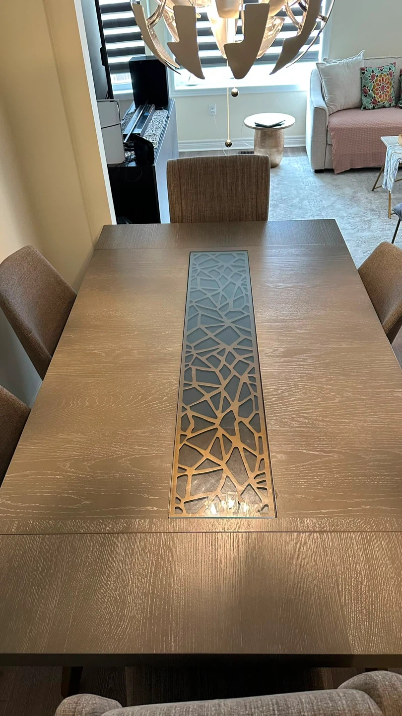 Modern Extendable Dining Table Set – 6 Chairs Included - photo 4