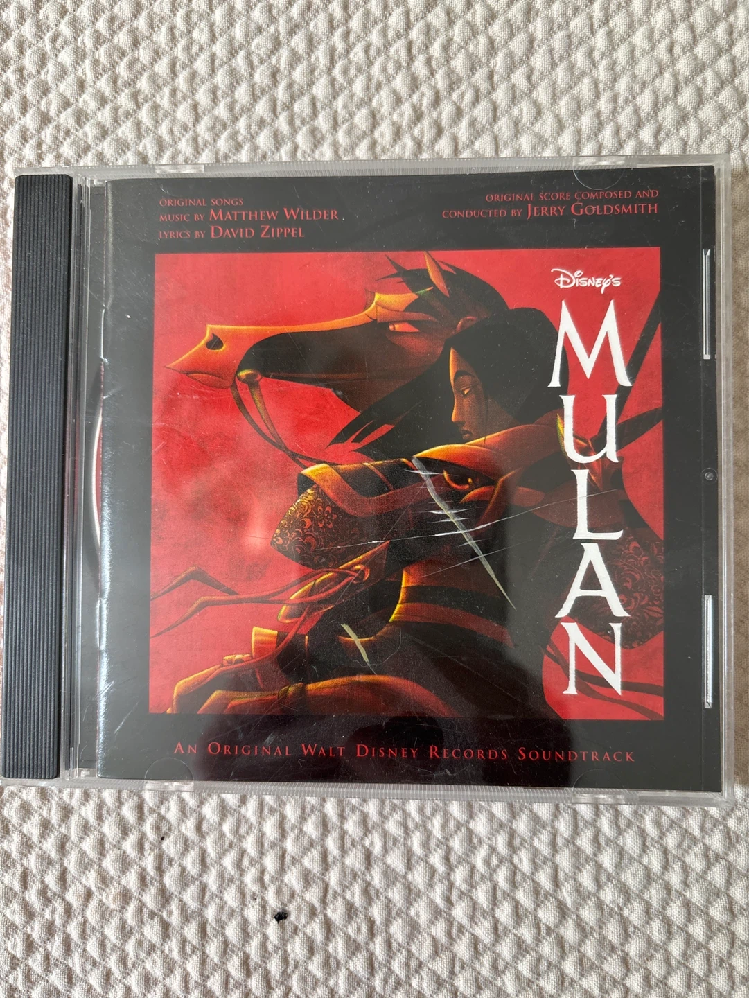 ⚽️Disney's Mulan Original Soundtrack CD