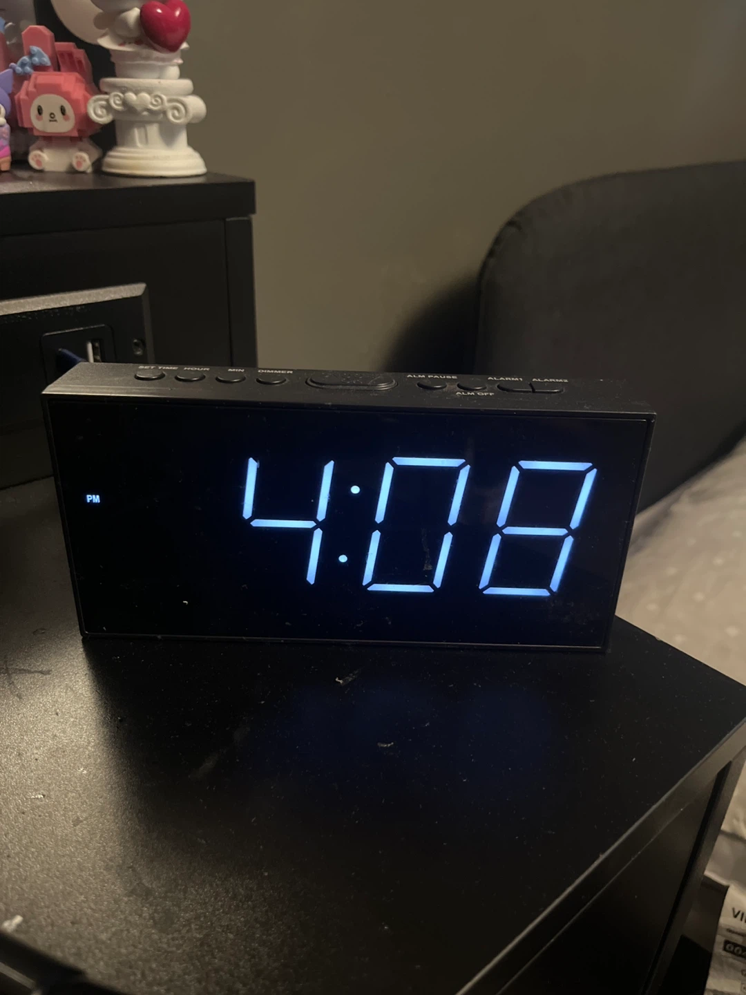 Digital Alarm Clock Mirror Display - photo 2