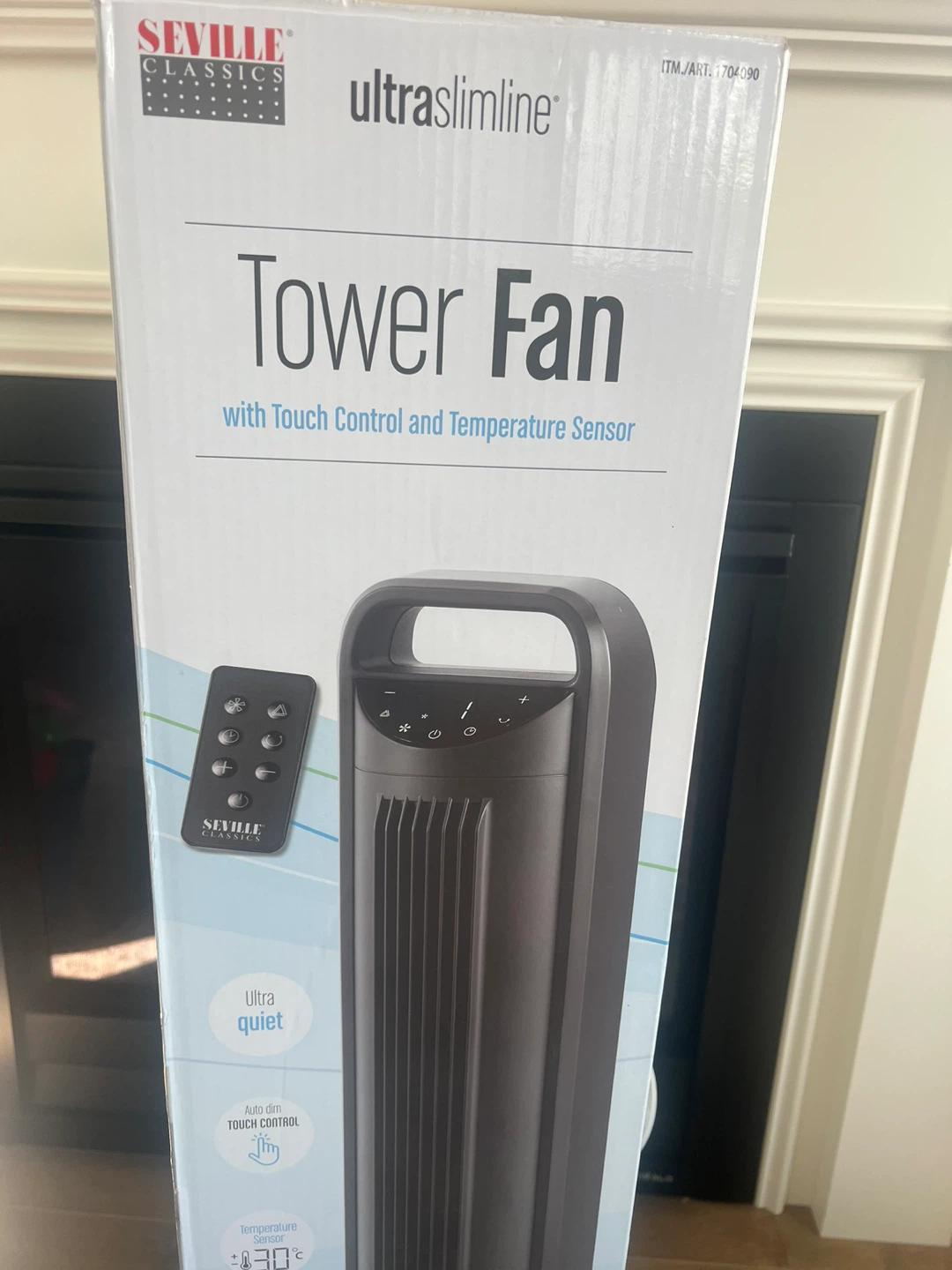 Seville Classics Tower Fan with Remote - photo 2