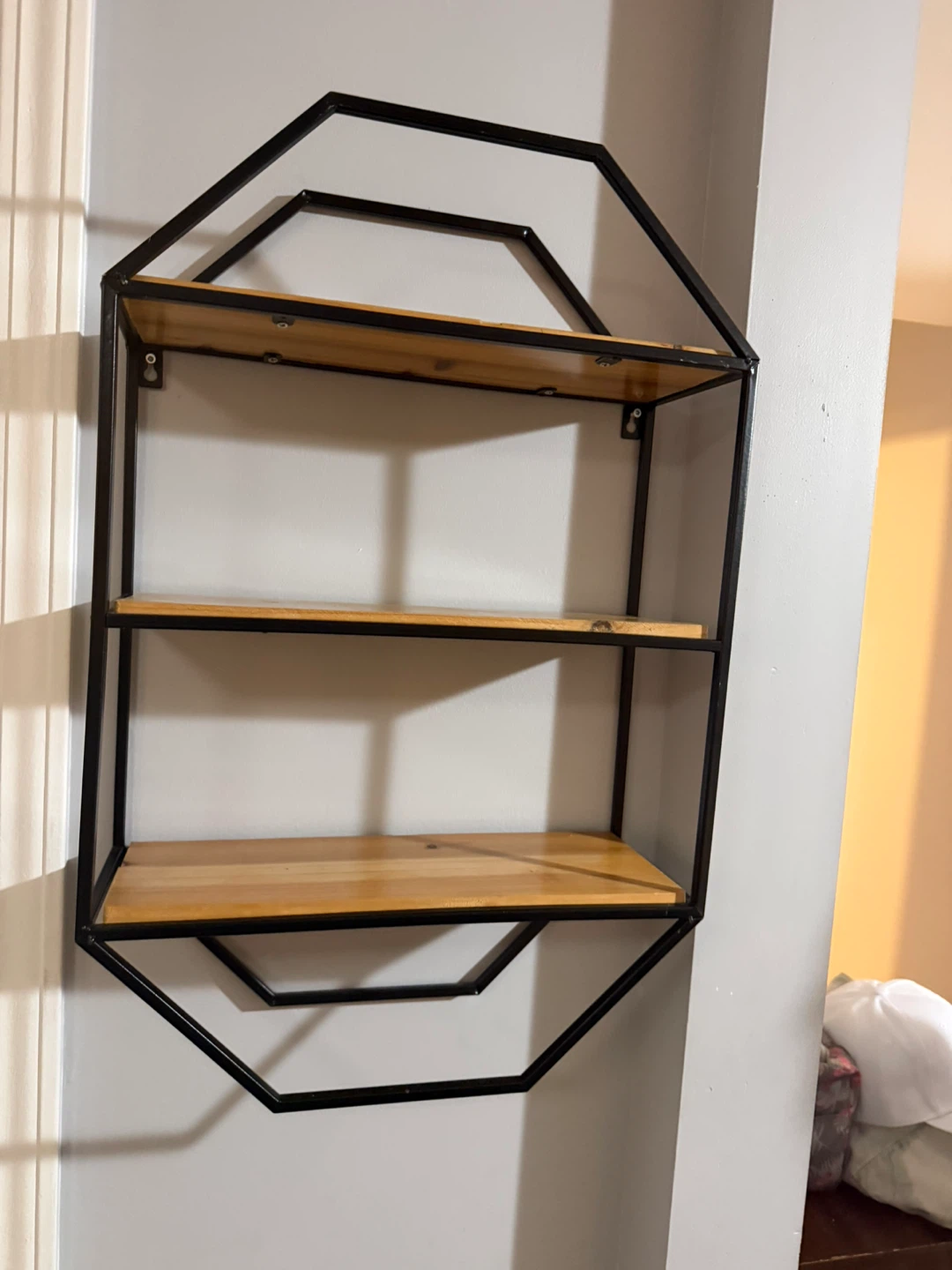 3-Tier Hexagonal Wall Shelf - photo 2