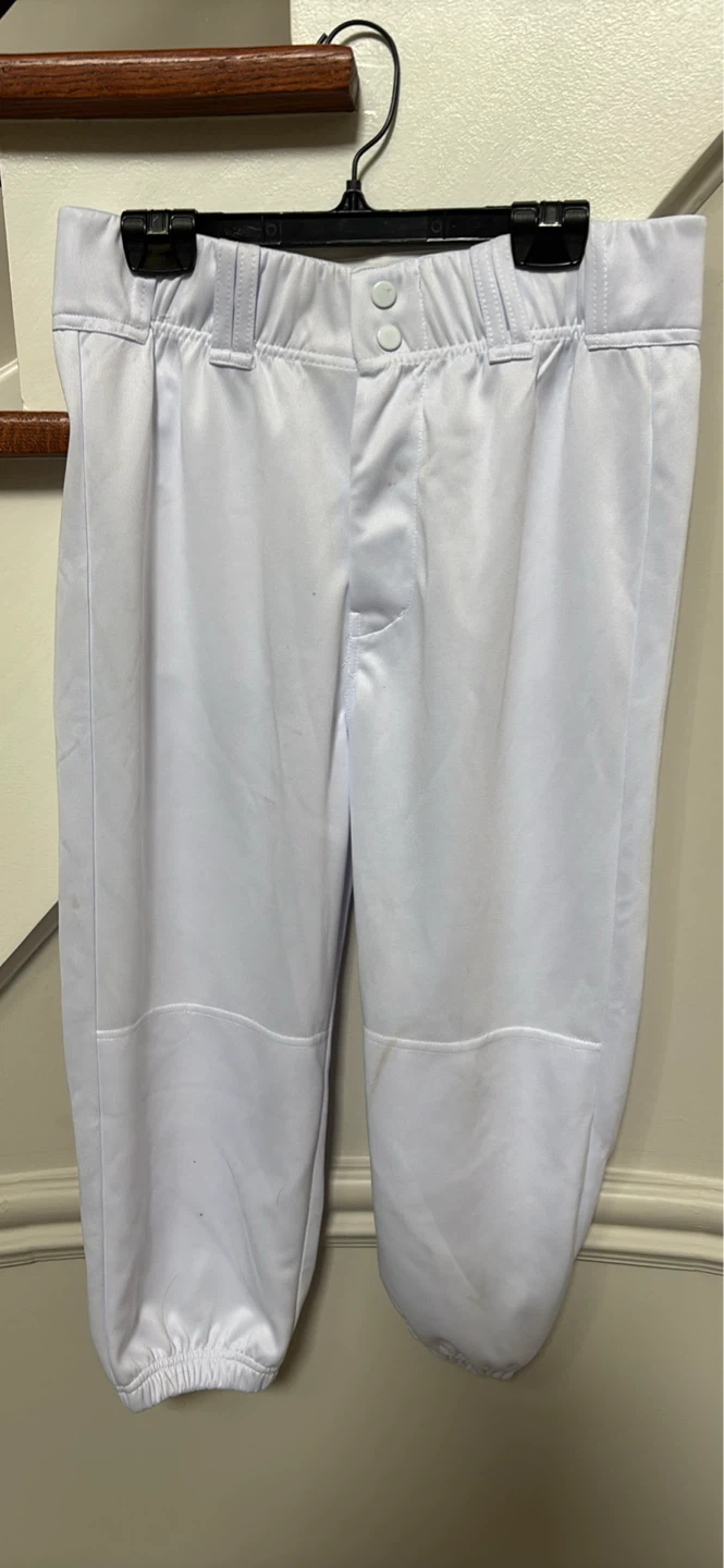 ⚽️White Baseball Pants