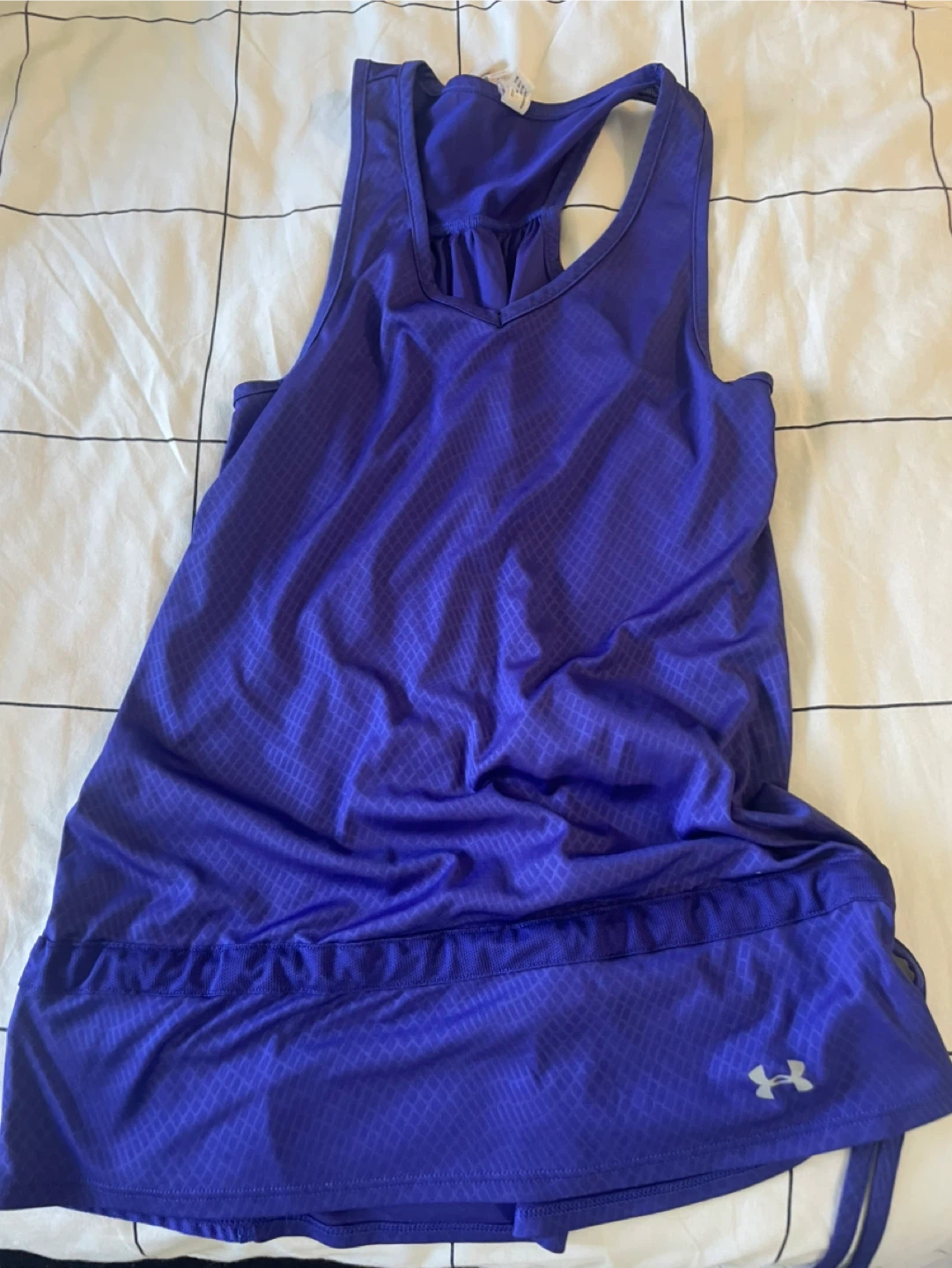 Under Armour purple athletic tank top ⚽️