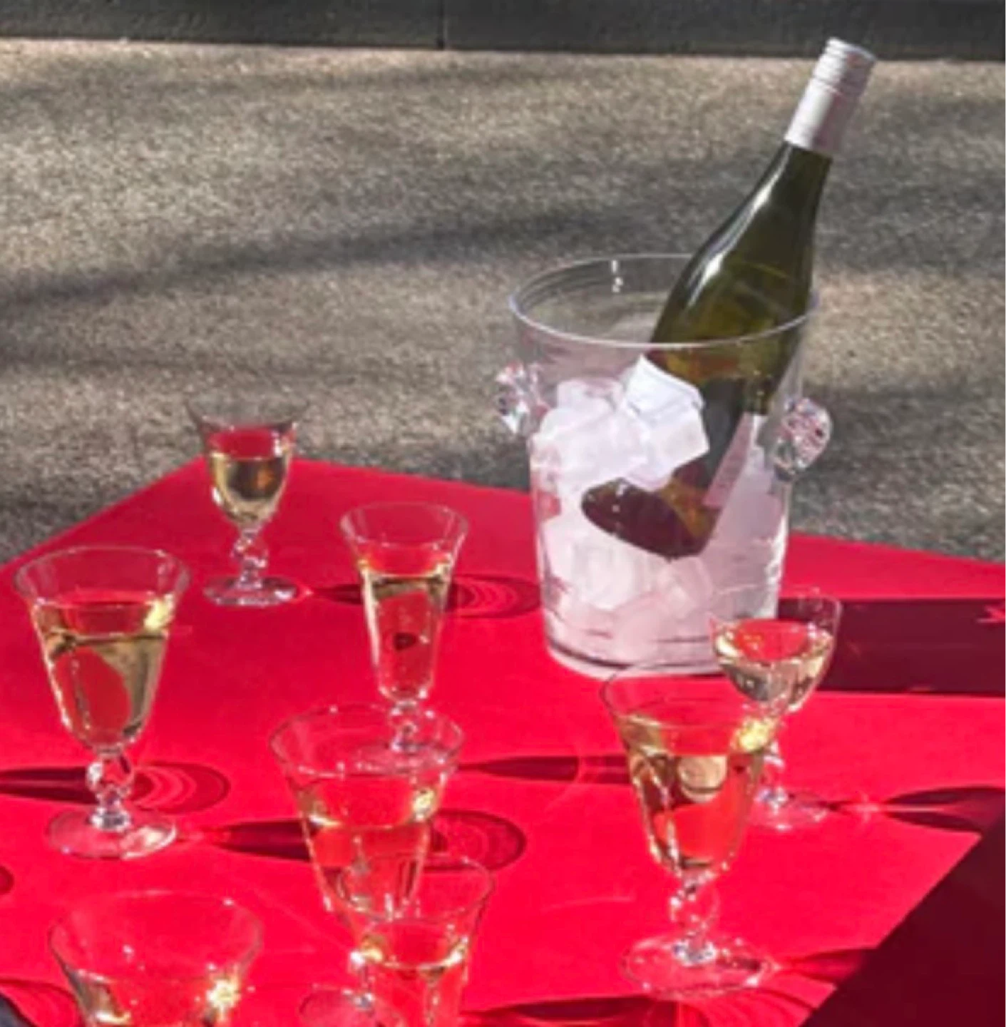 GLASS WINE COOLER - photo 2