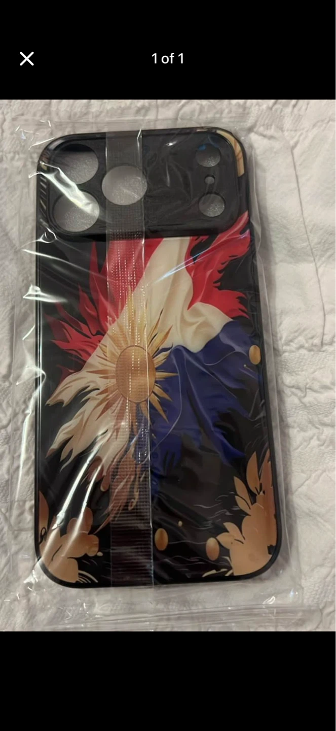 Phone Case with Sun Design⚽