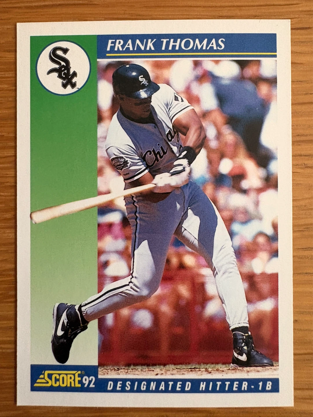 1992 Score Baseball Card - Frank Thomas