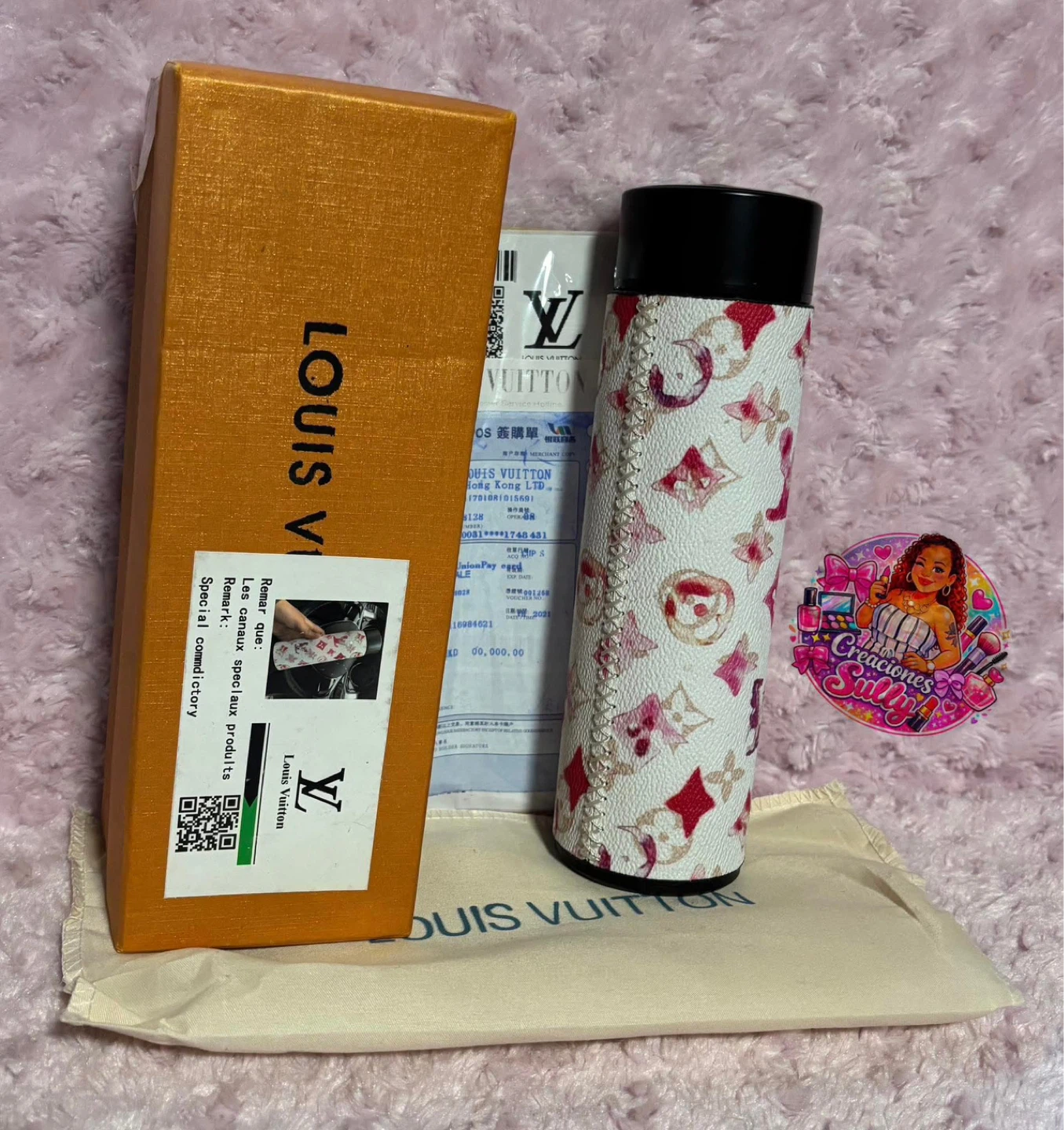 Louis Vuitton Monogram Water Bottle