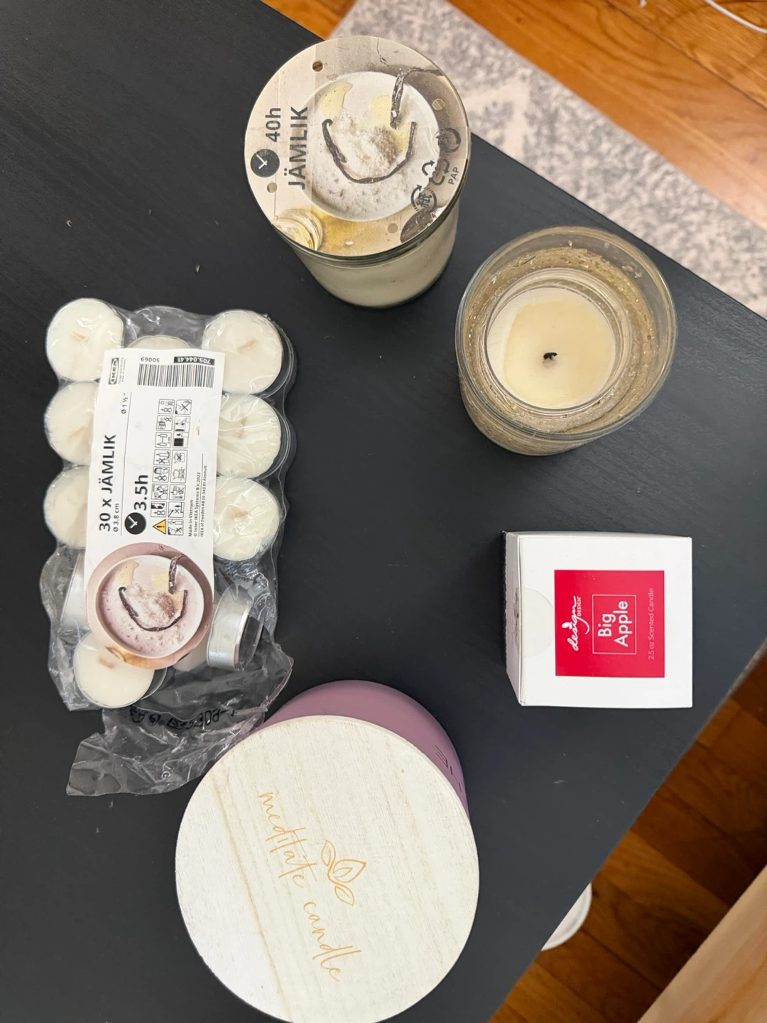 Candle Bundle: IKEA, Big Apple, Lavender Mint