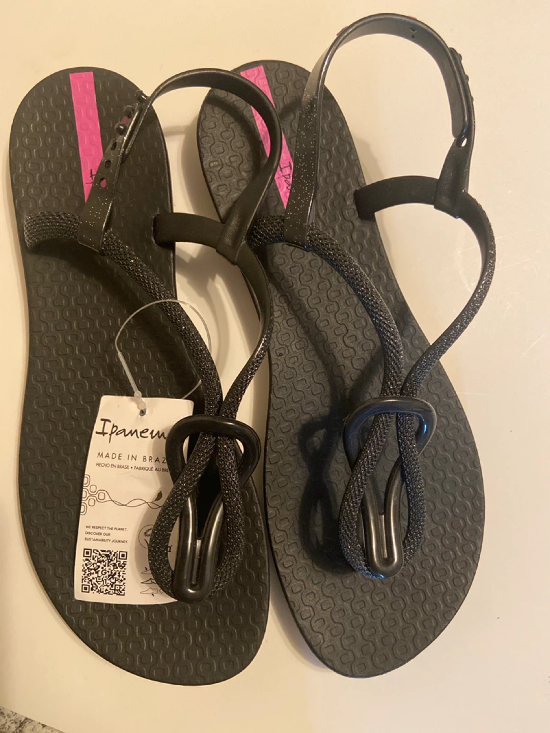Ipanema Black Sandals size 7 (Firm on price) - photo 4