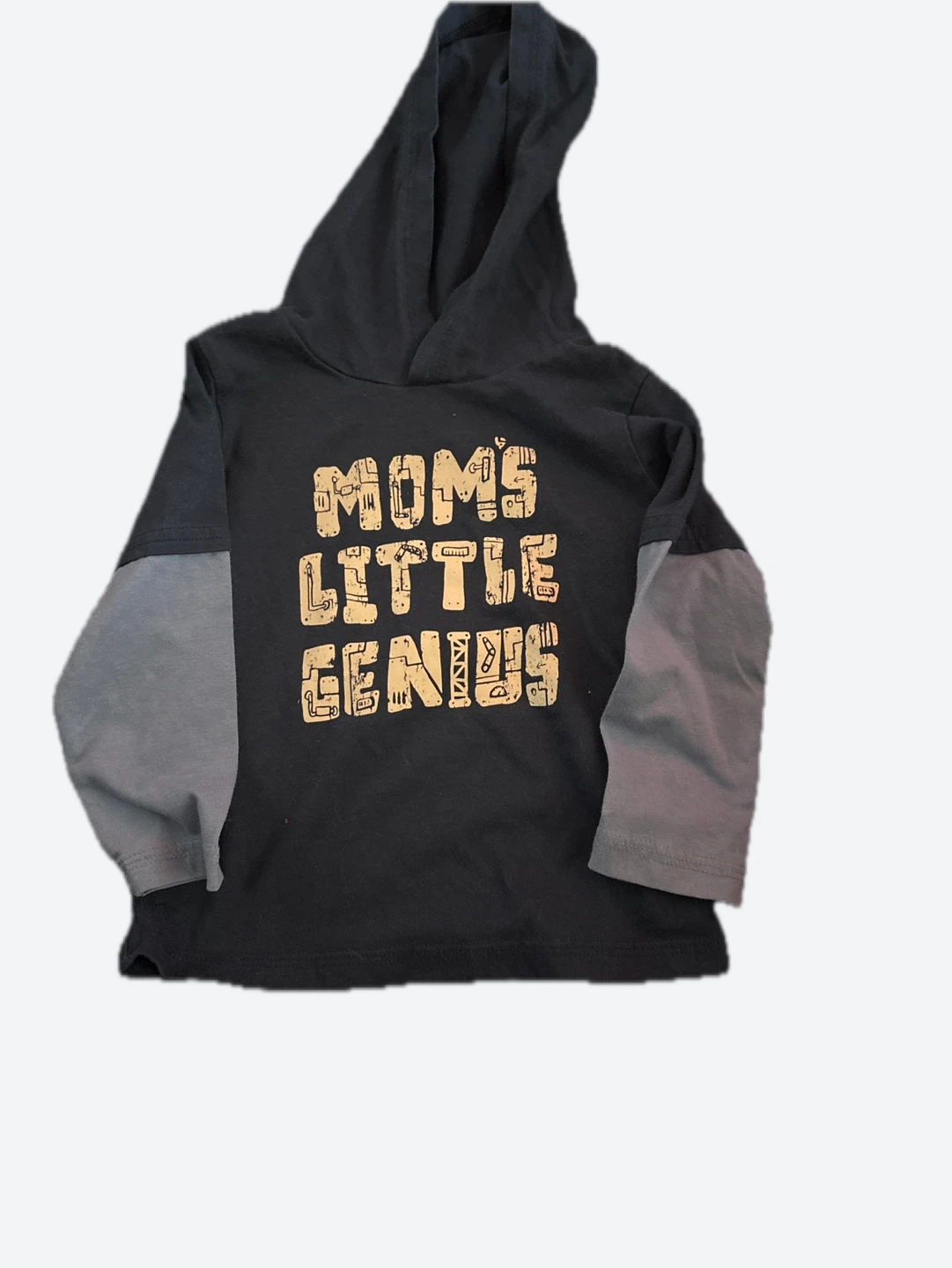 Kid's "Mom's Little Genius" Hoodie (2T)