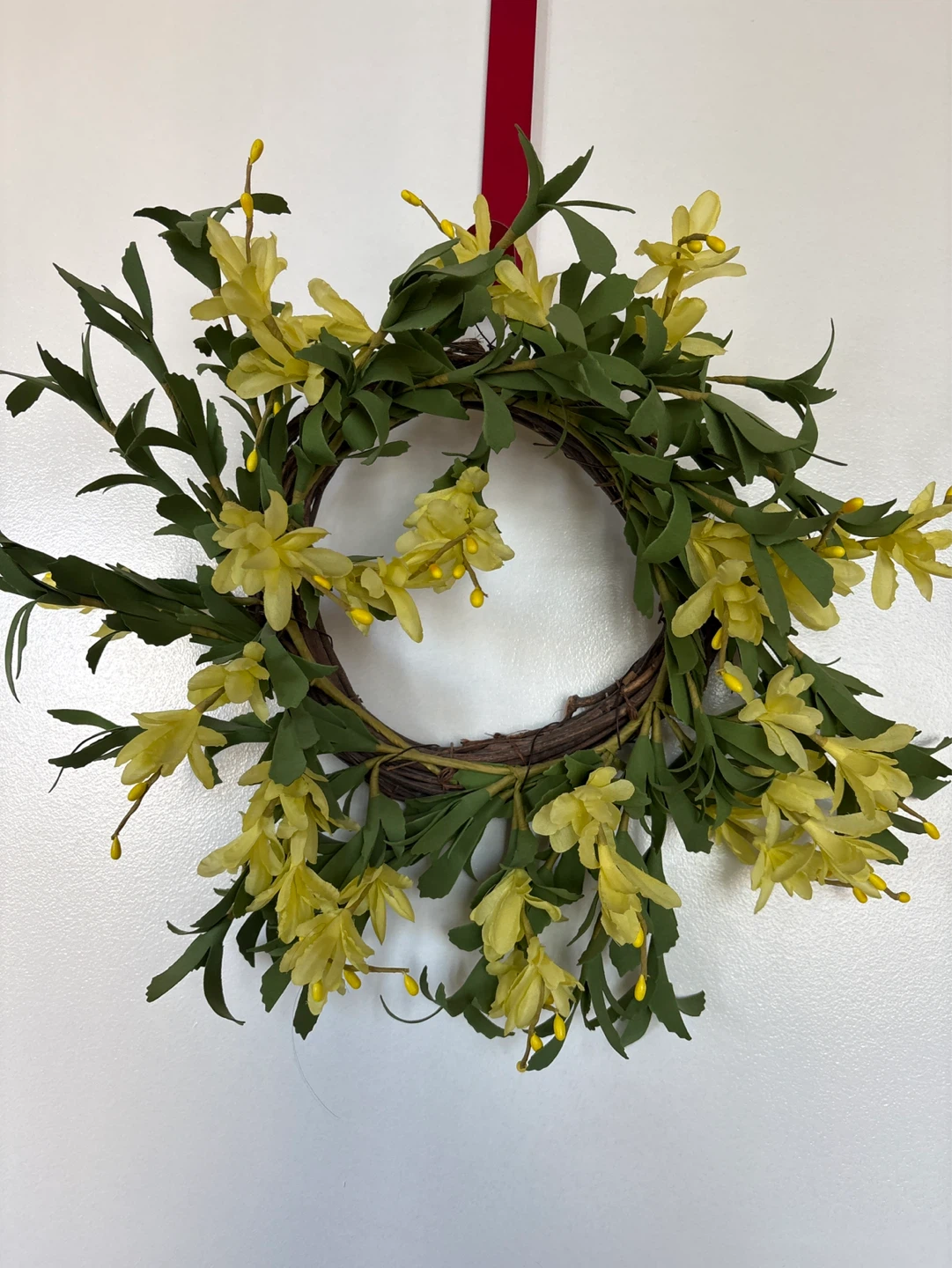 ⚽️Artificial Yellow Flower Wreath (sumner)