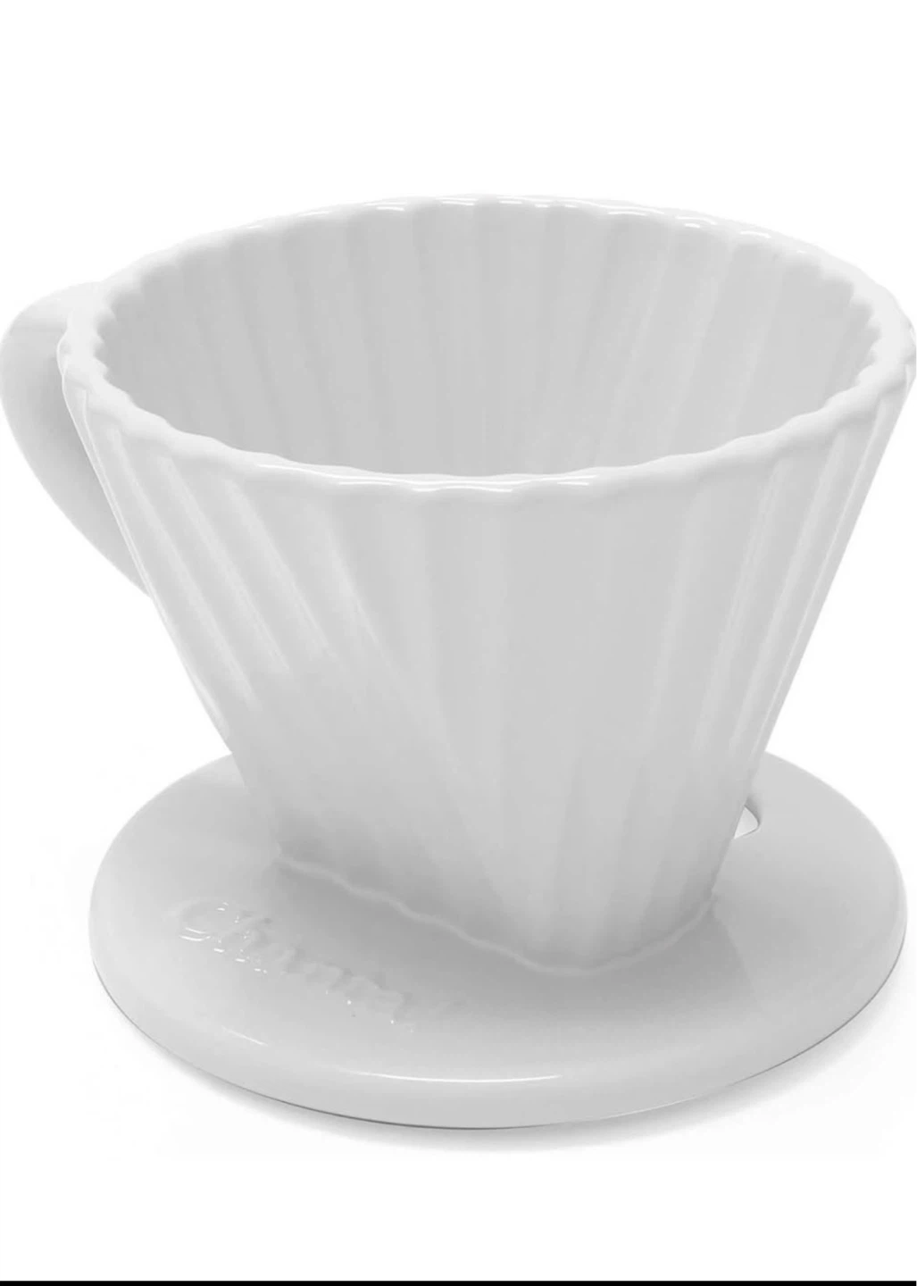 Coffee Maker Chantal Ceramic Filter, 8 oz, White