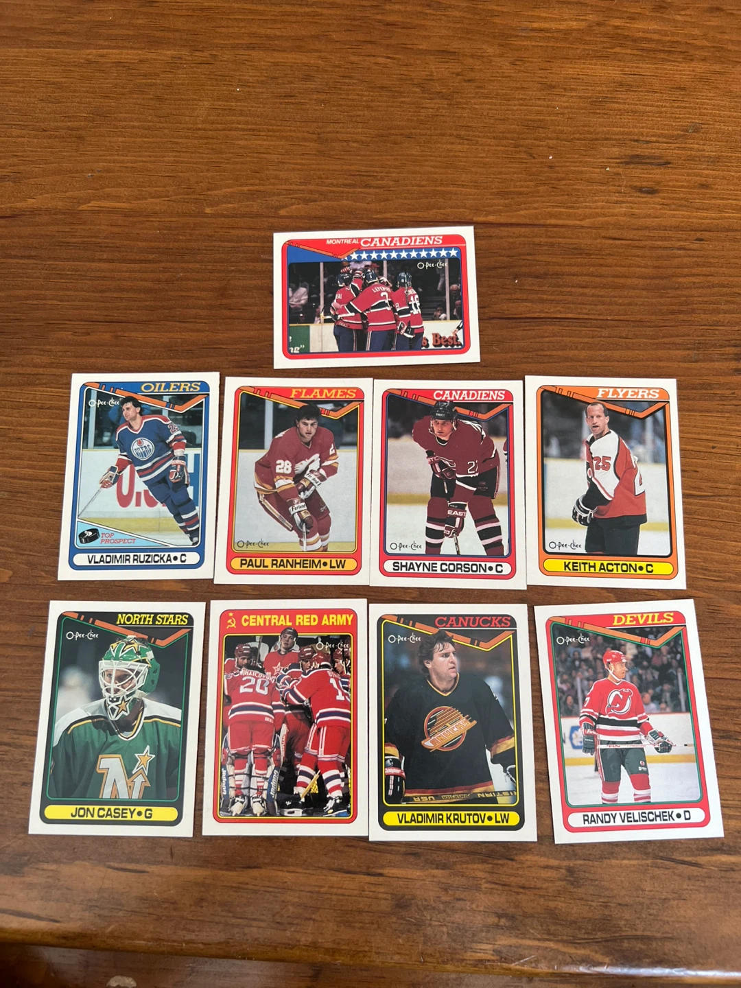 O-Pee-Chee Hockey Cards - 1990-91