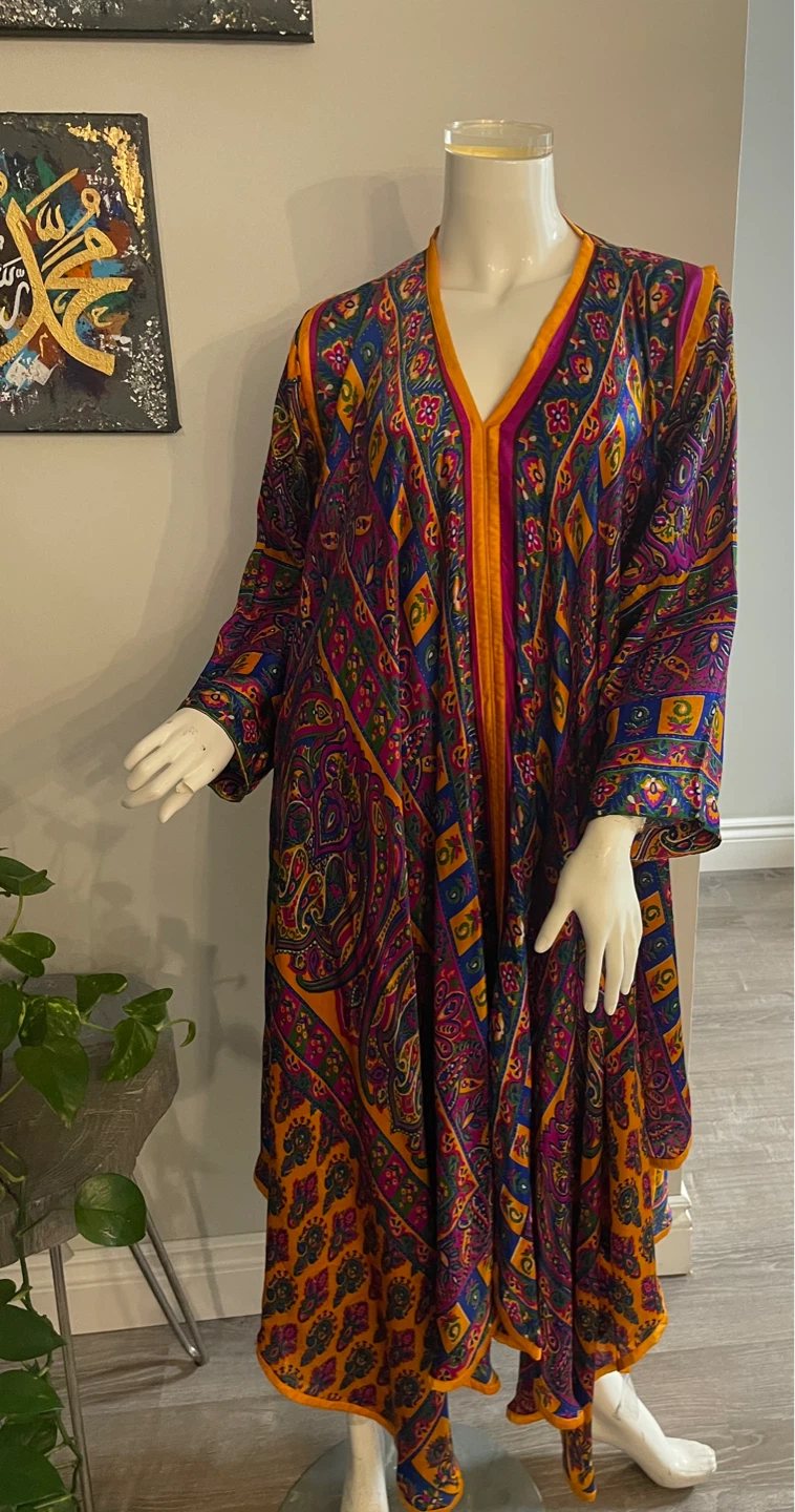 Women's Flowy Printed Kaftan - photo 2