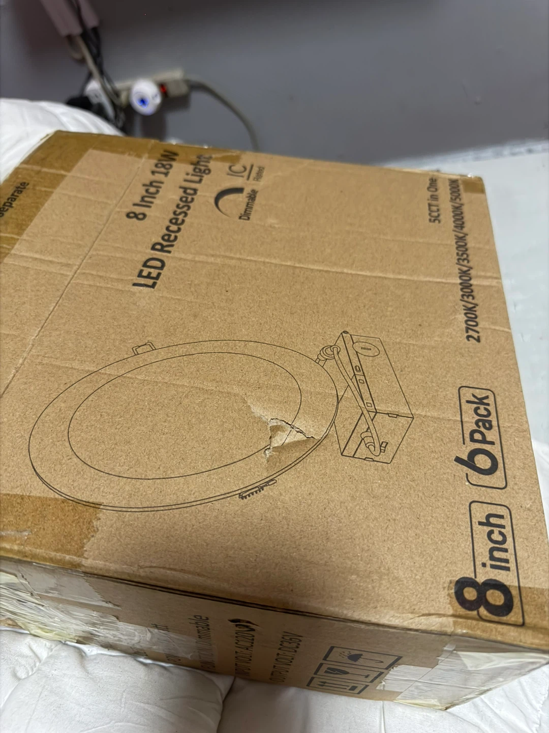 8-inch LED Recessed Light Fixture