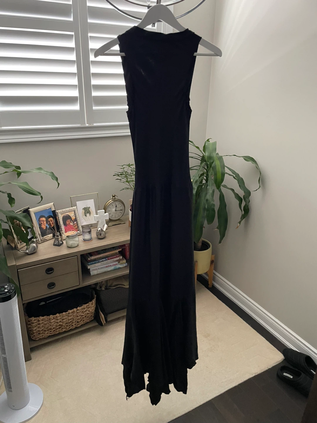 BOSS Black Silk Sleeveless Maxi Dress