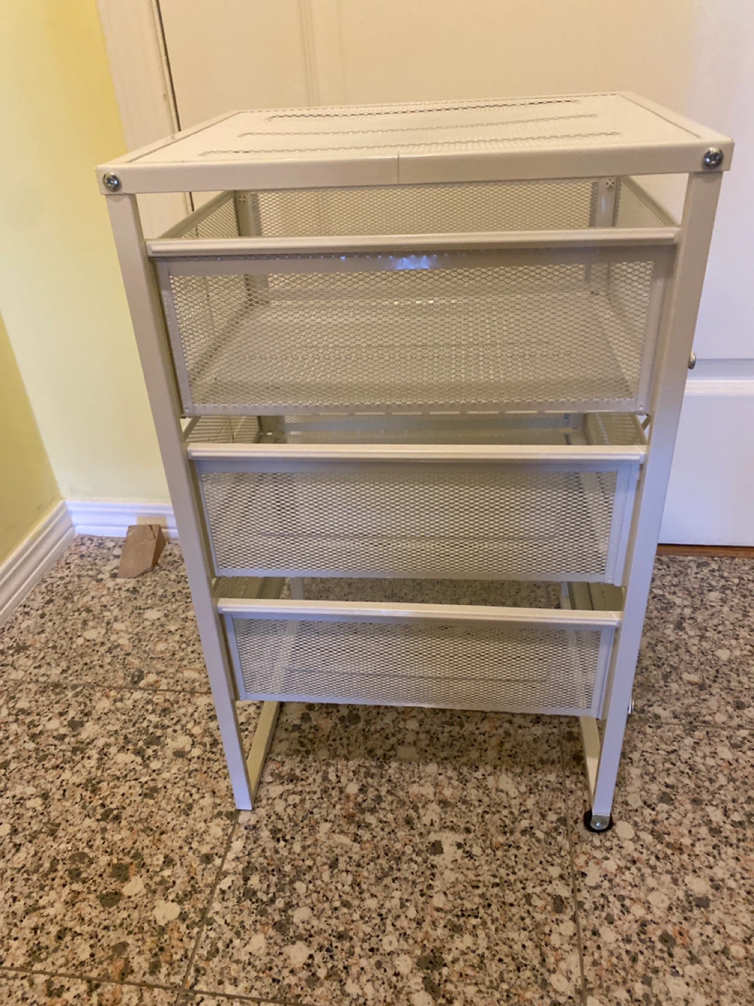 Ikea White 3-Drawer Storage Cart - photo 3