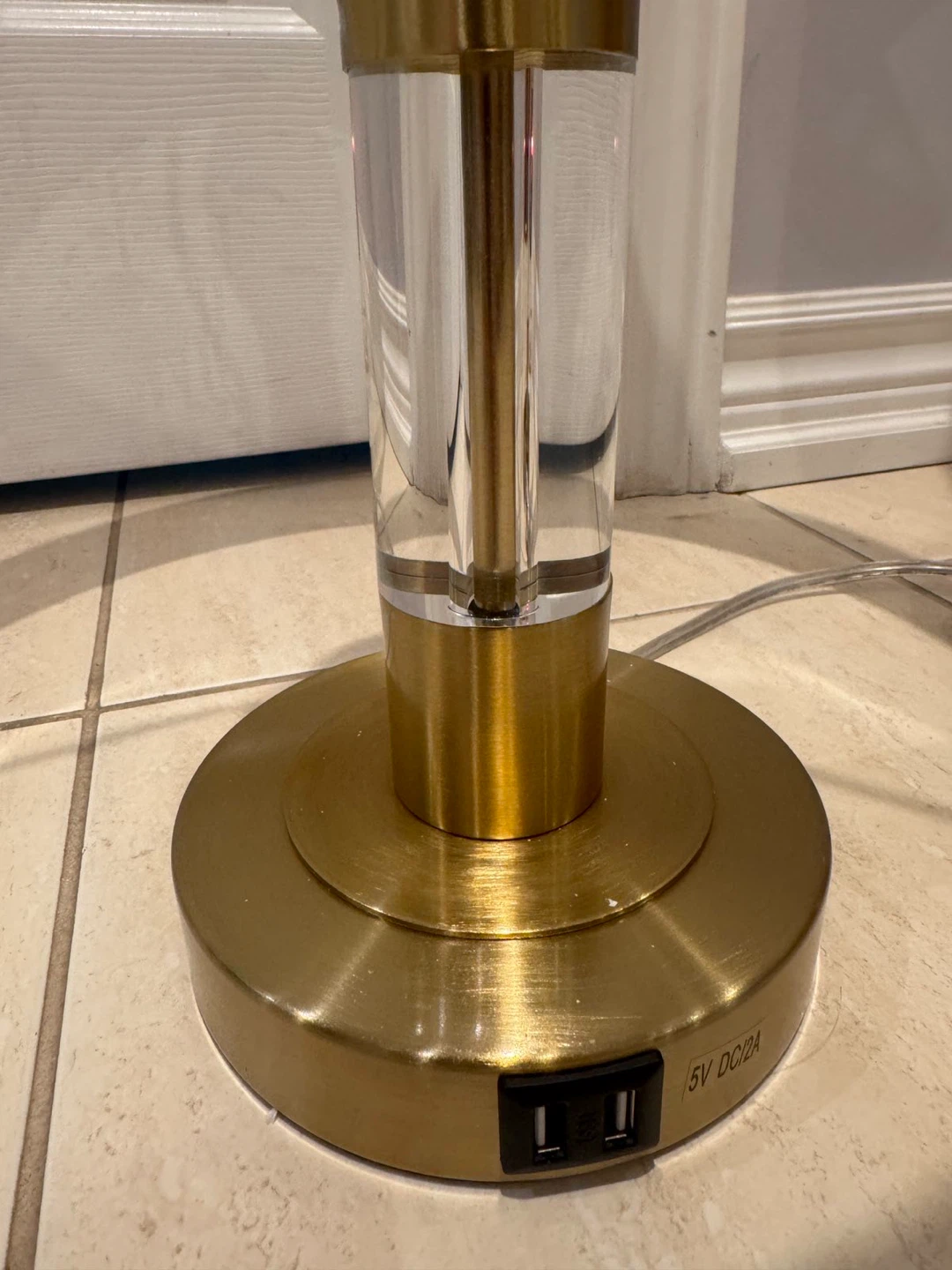 Pair of Table Lamps with USB Ports - photo 3