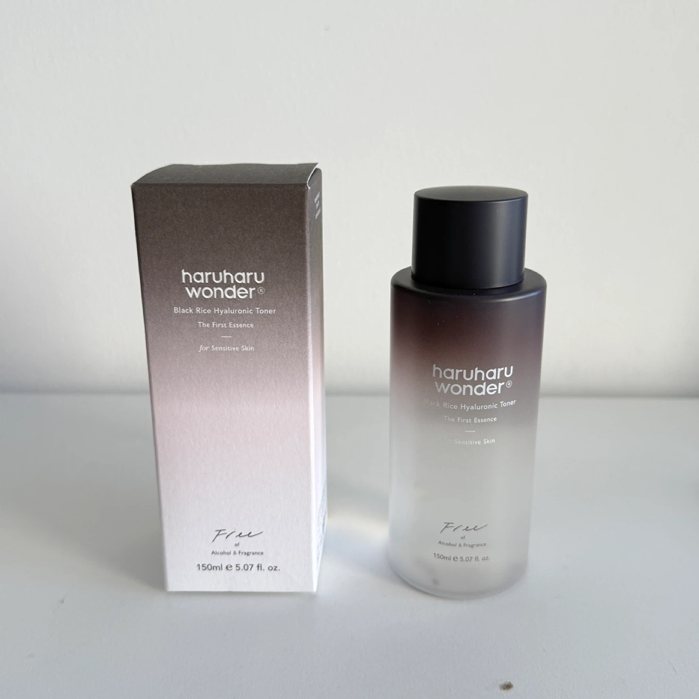 Brand new: Haruharu Wonder Black Rice Hyaluronic Toner