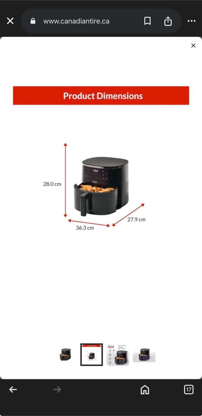 Chef Air Fryer (New) - photo 3