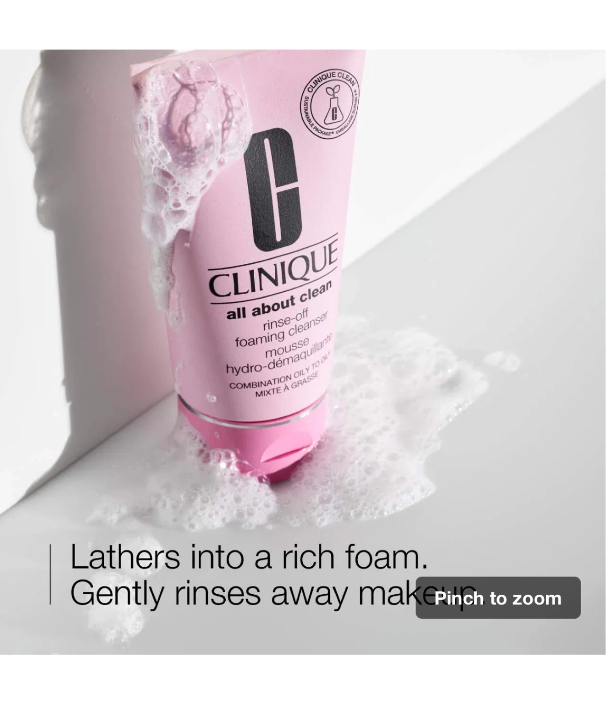 Clinique All About Clean Rinse-Off Foaming Cleanser - photo 2