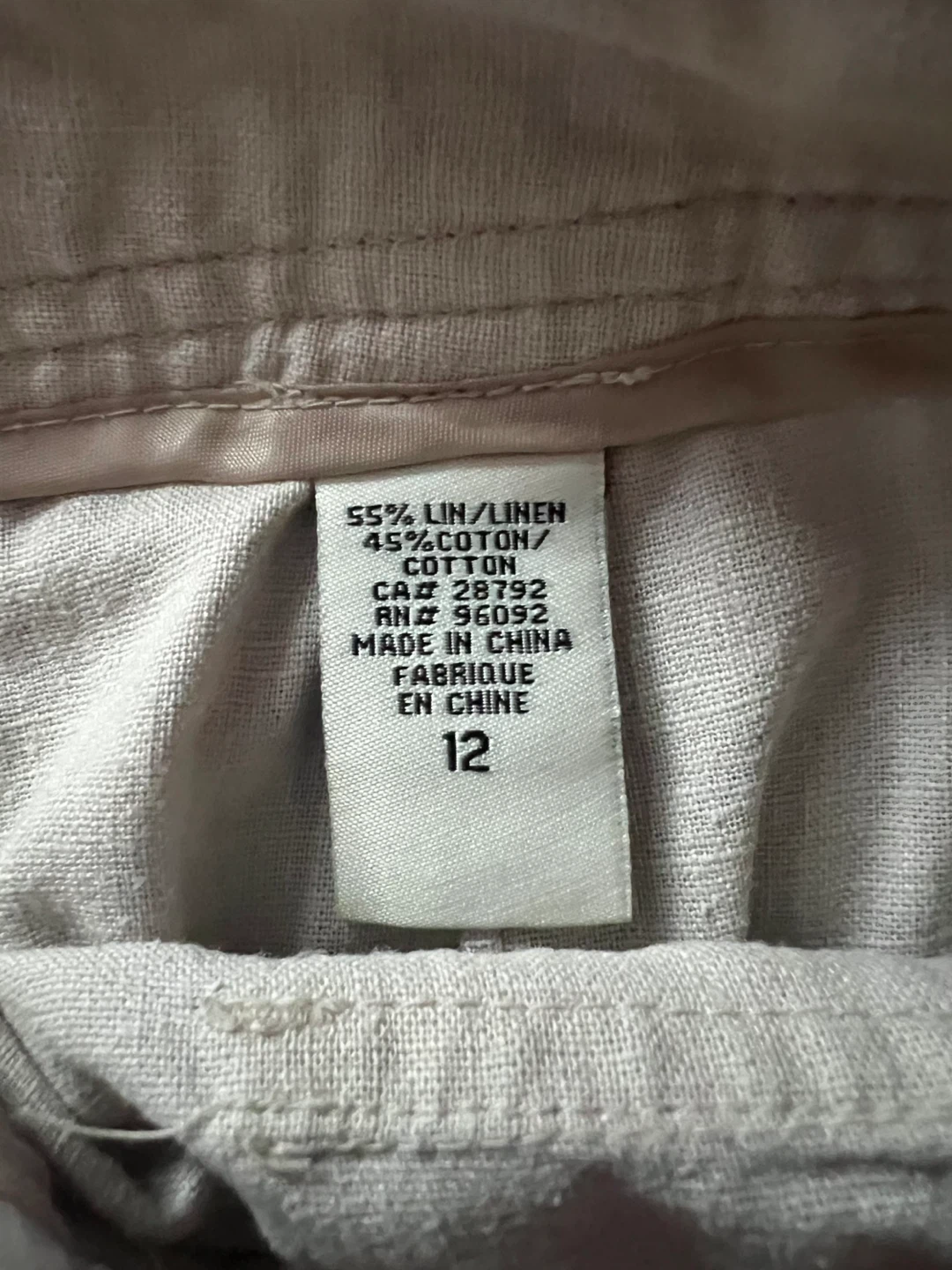 Jessica Sport Linen Blend Women's Pants - photo 5