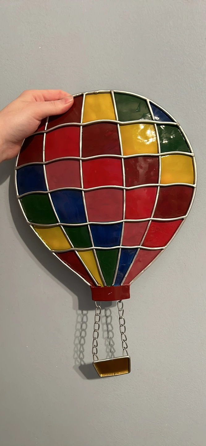 Hot air balloon wall decoration
