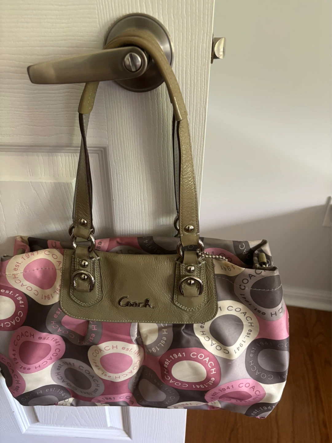 Coach Signature C Print Shoulder Bag ⚽