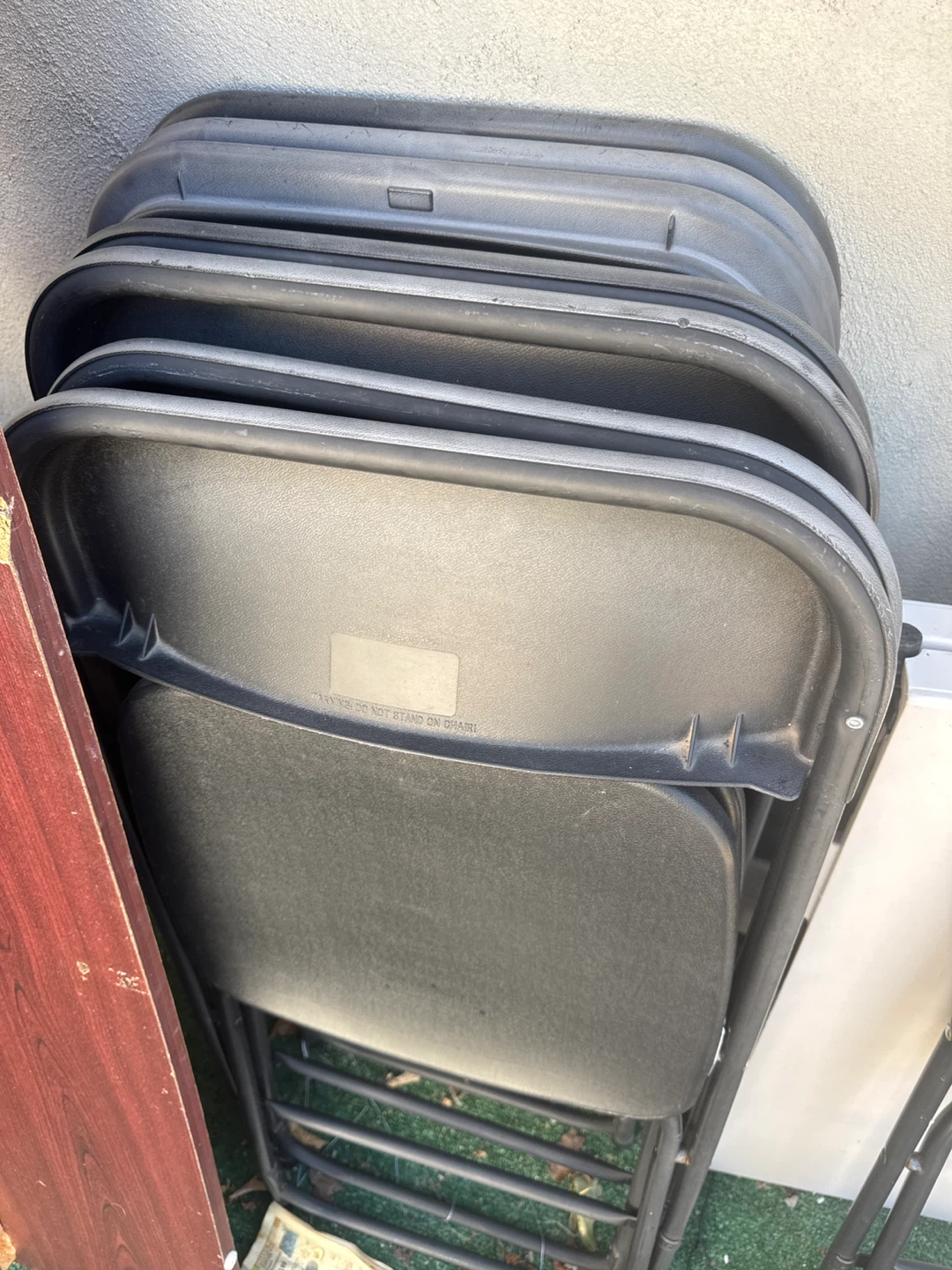 Black Folding Chair - photo 2