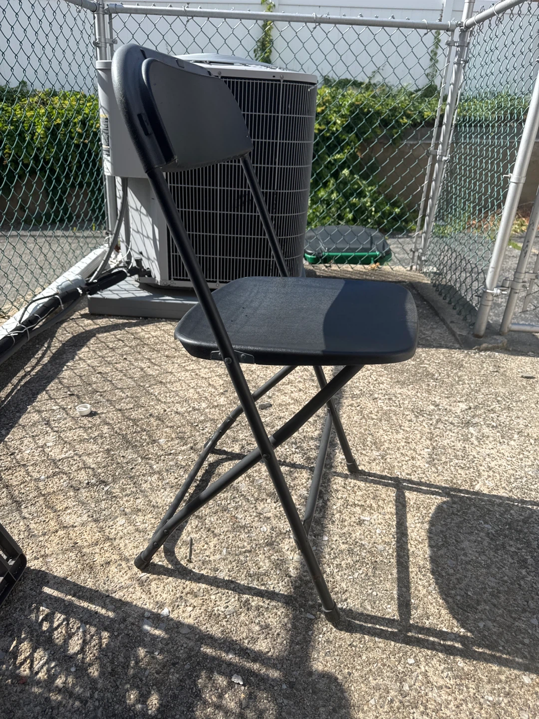 Black Folding Chair - photo 3