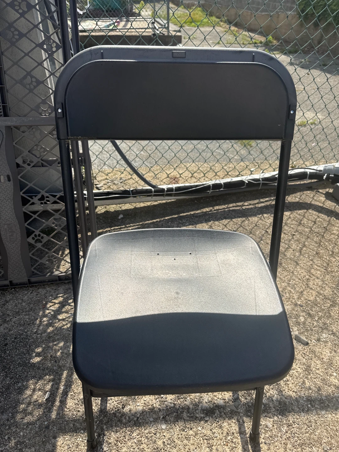 Black Folding Chair