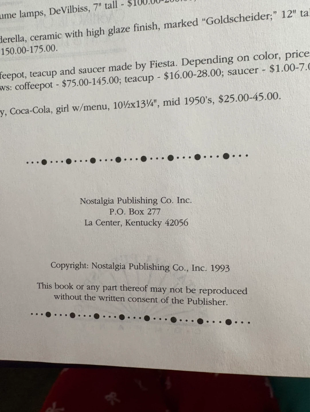 Garage Sale & Flea Market Annual 1993 Edition Book - photo 2