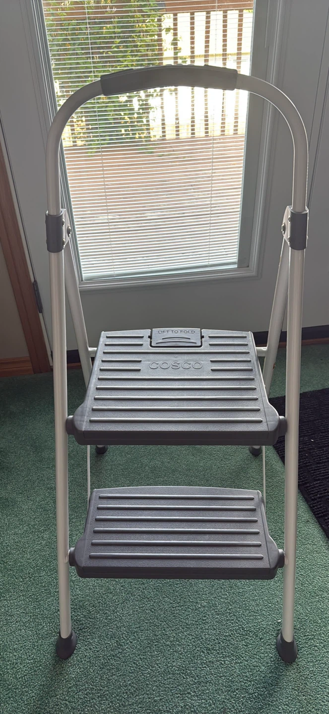 Cosco 2-Step Step Stool Ladder - Foldable