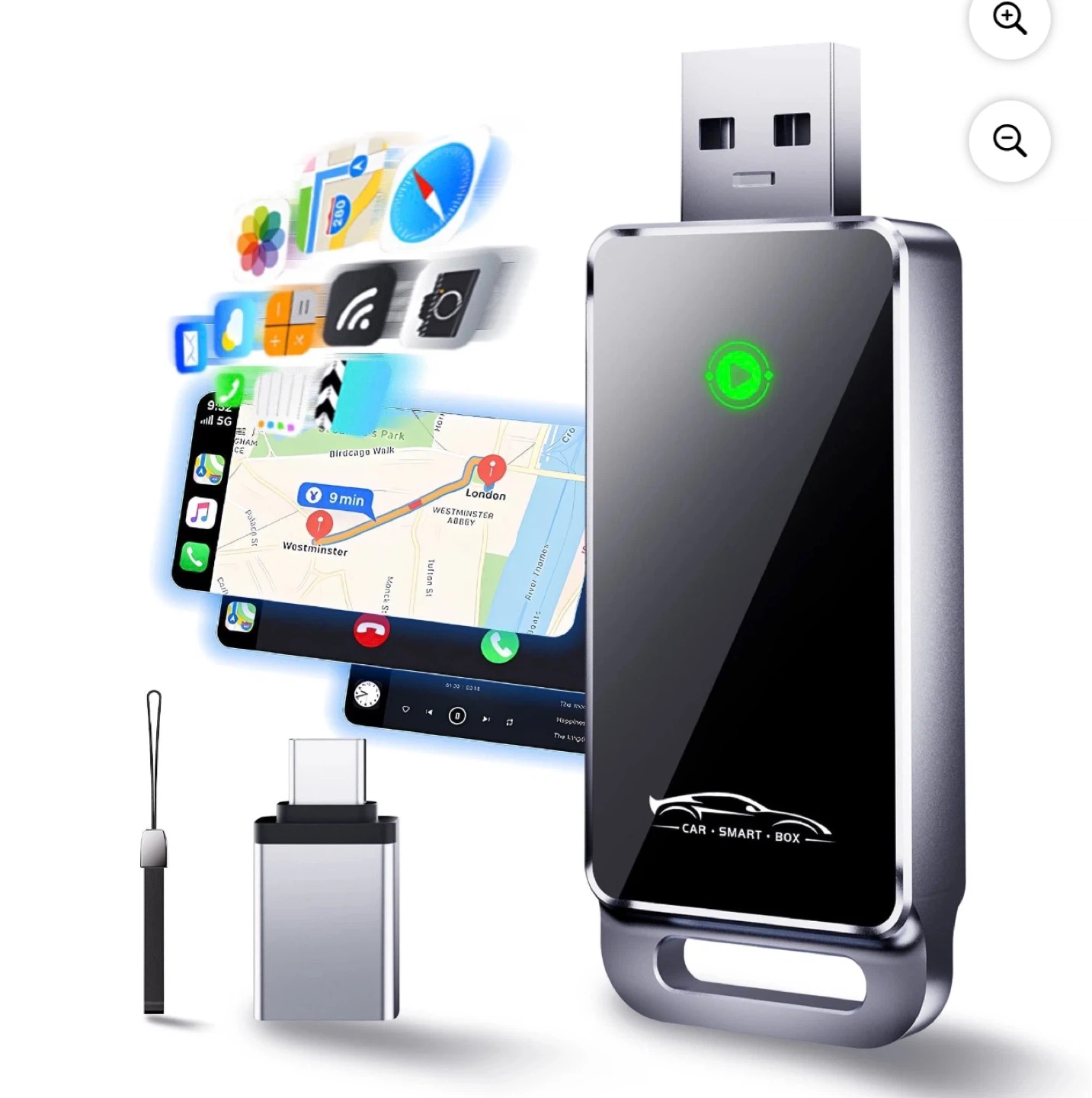 Car Smart Box Wireless CarPlay Adapter