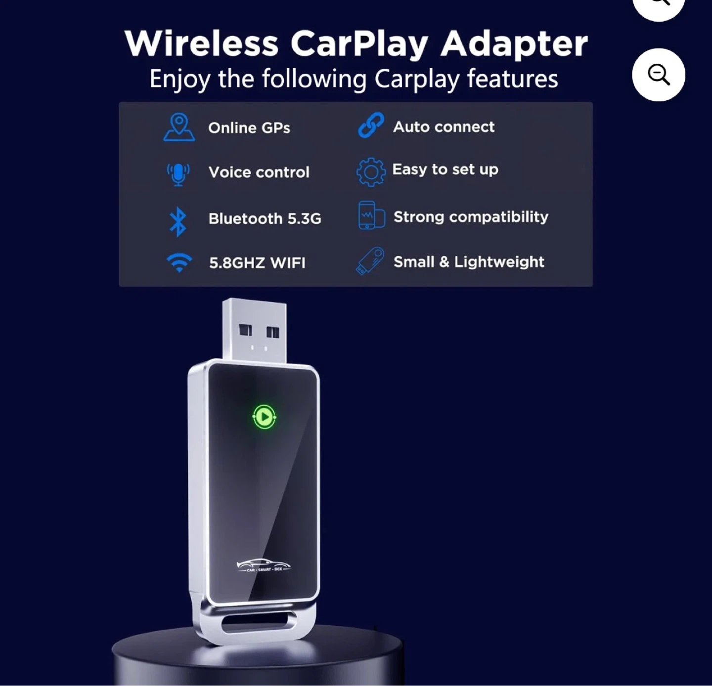 Car Smart Box Wireless CarPlay Adapter - photo 2