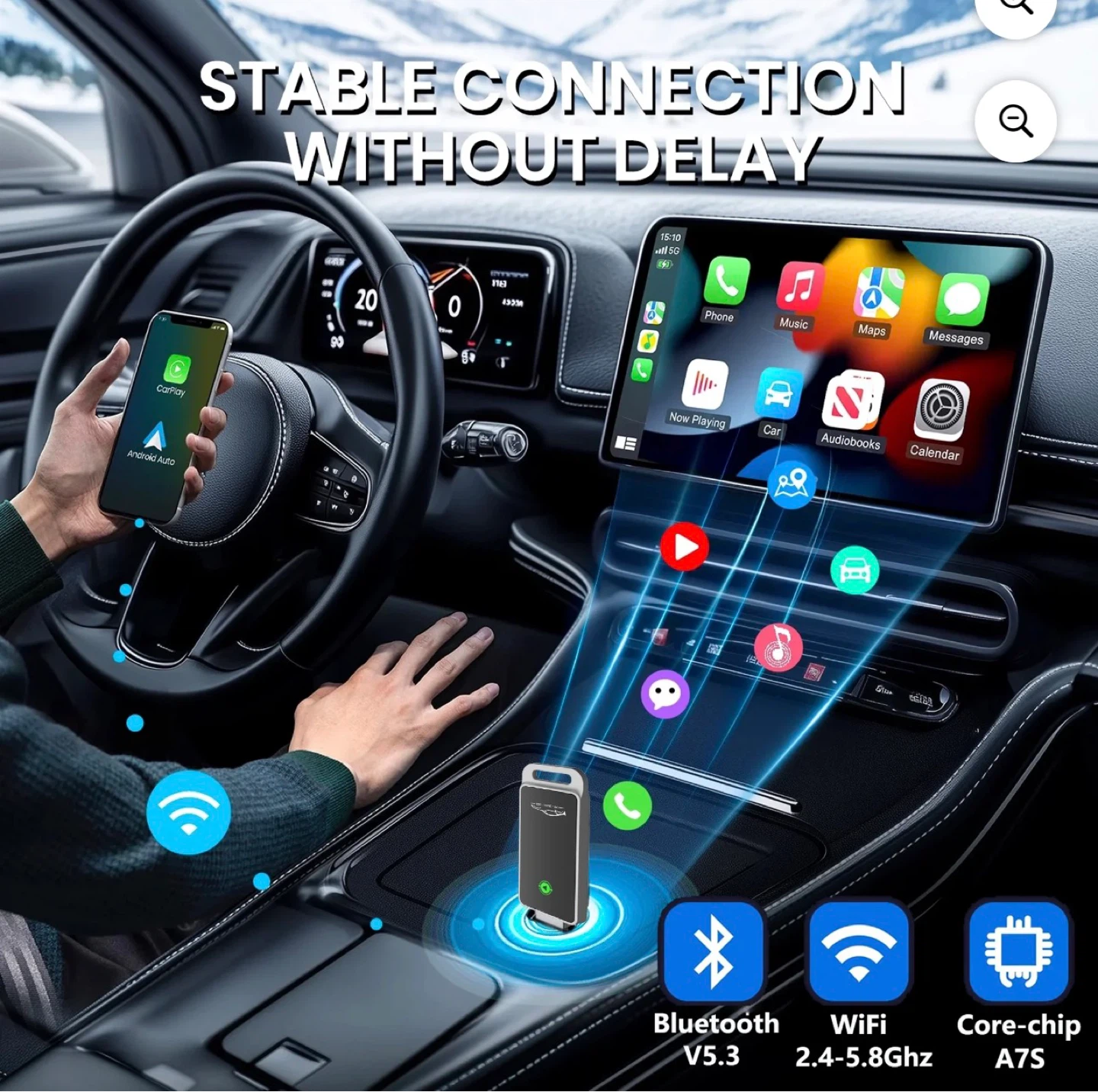 Car Smart Box Wireless CarPlay Adapter - photo 5