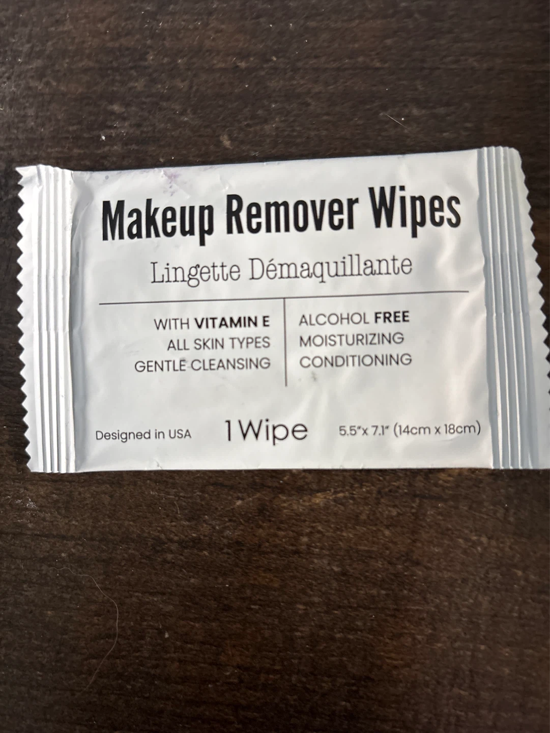 ⚽️World Amenities Makeup Remover Wipes with Vitamin E
