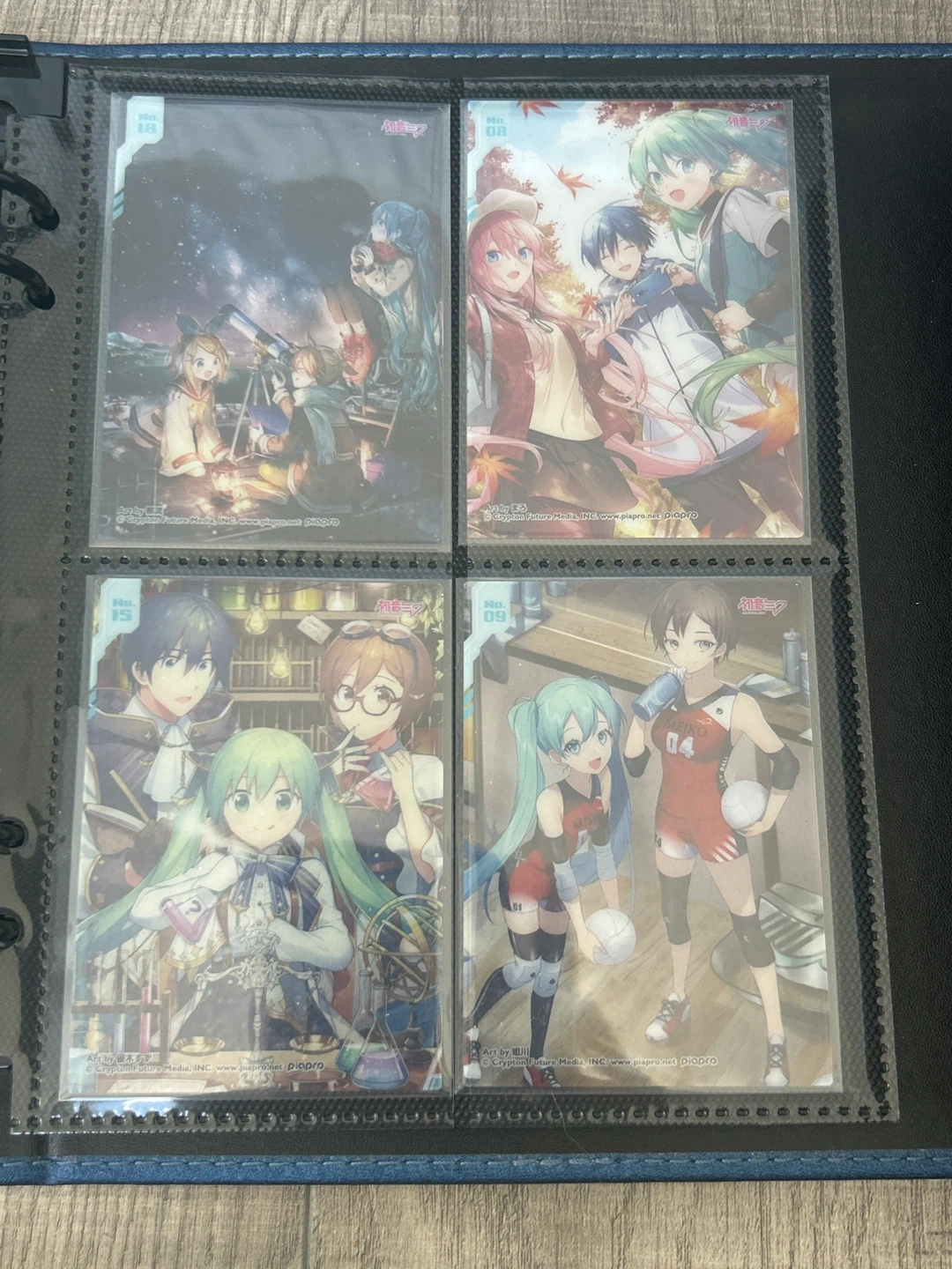 Hatsune Miku Trading Cards Collection