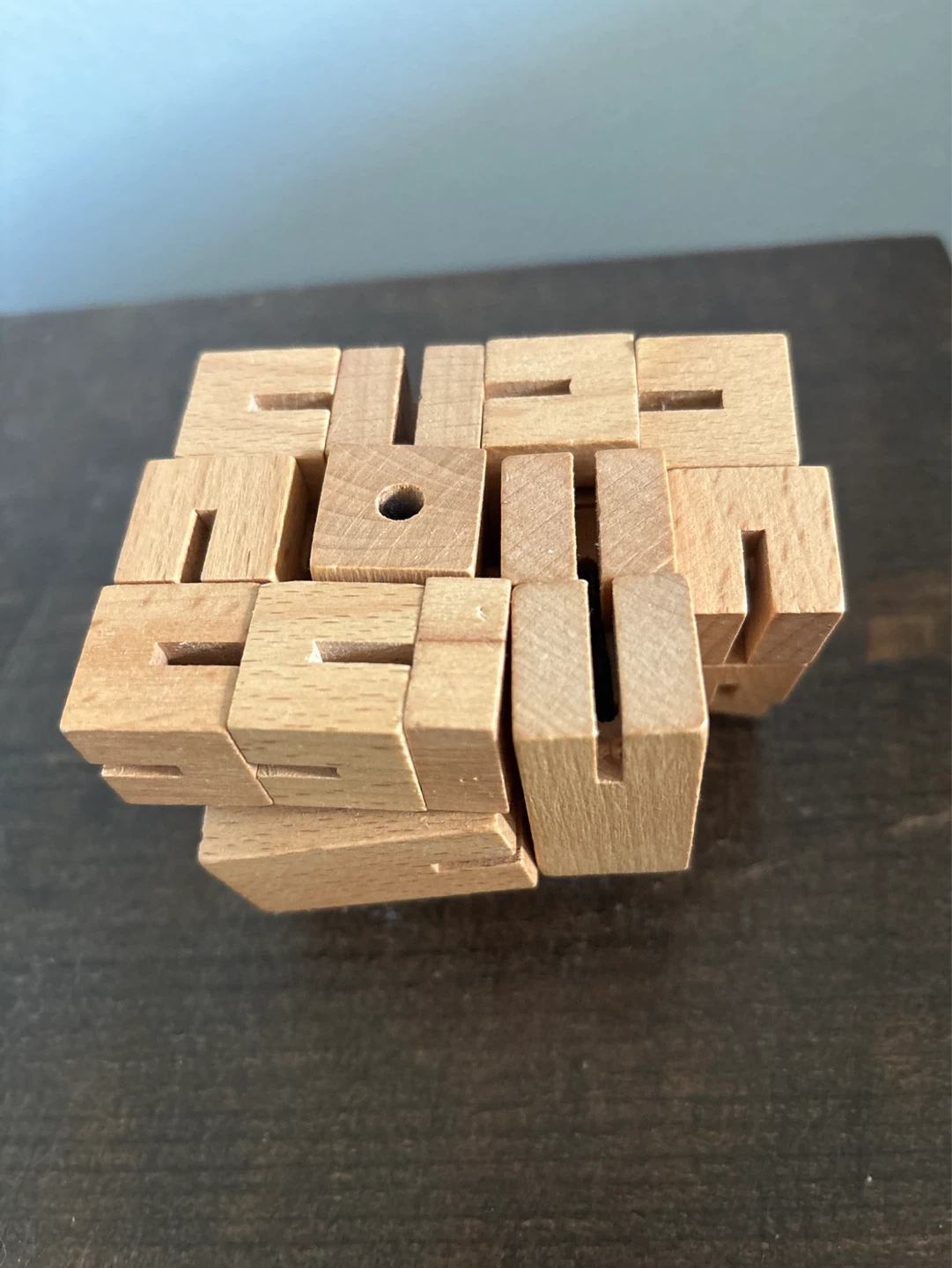 ⚽️Wooden Robot Puzzle Toy - photo 2