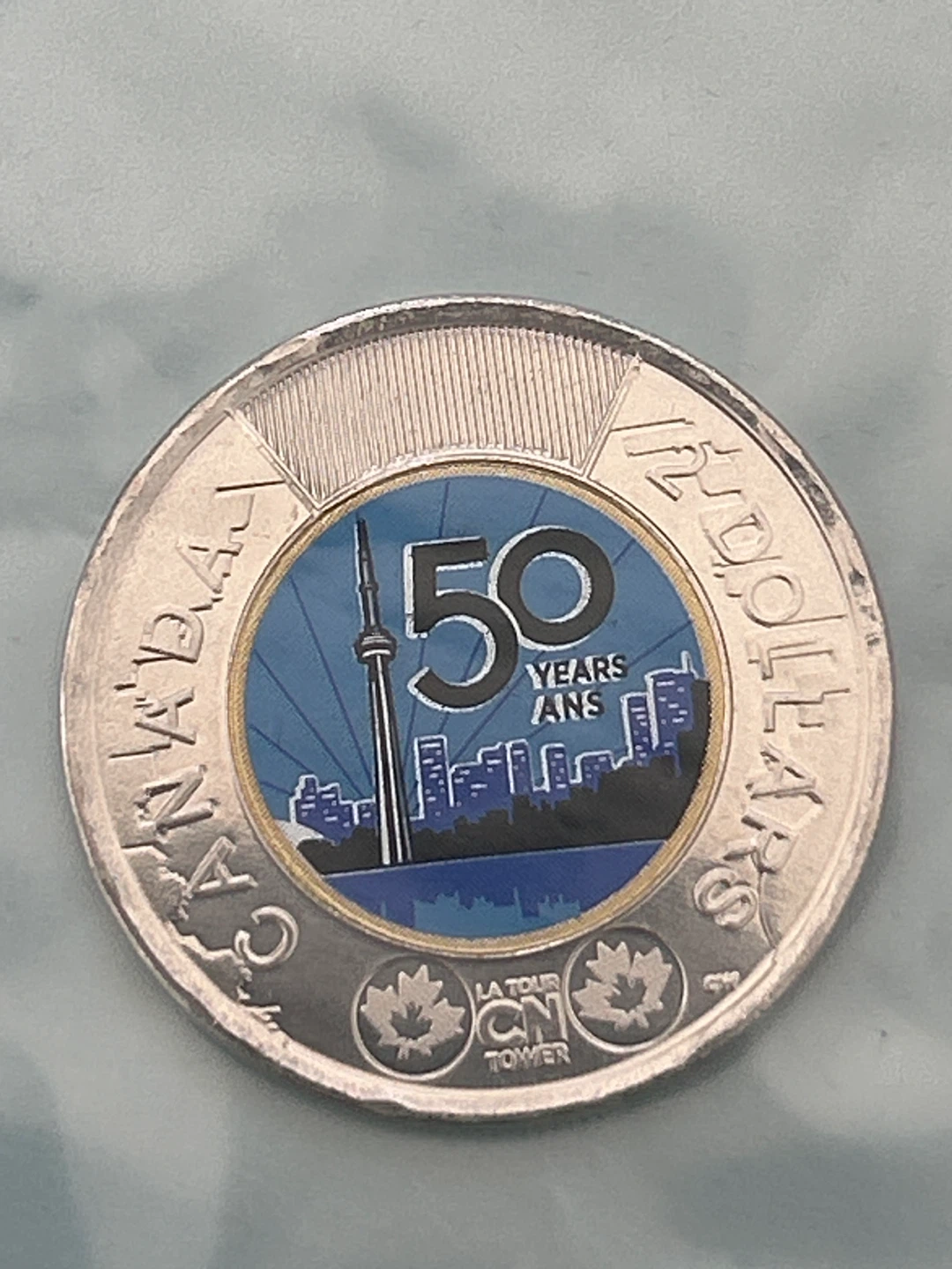 2026 Canada 2 Dollar Coin - 50 Years CN Tower