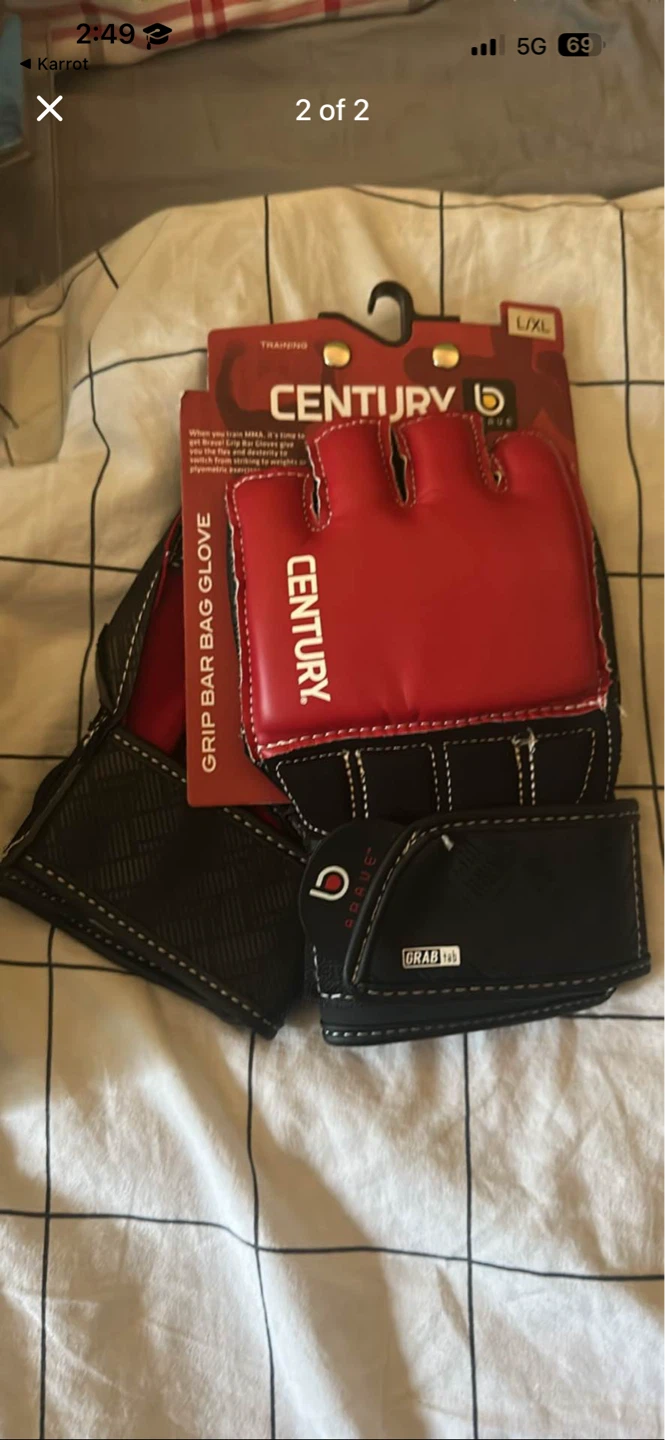 Grip Bar Bag Glove