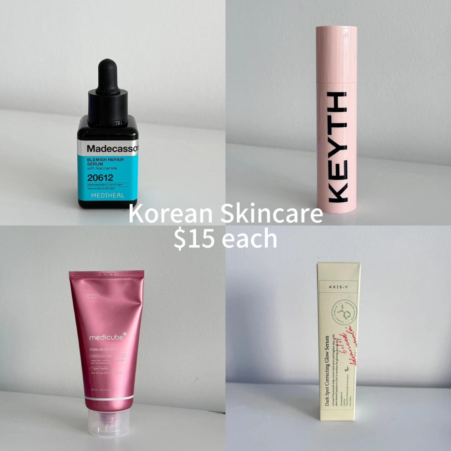 Brand new Korean skincare products