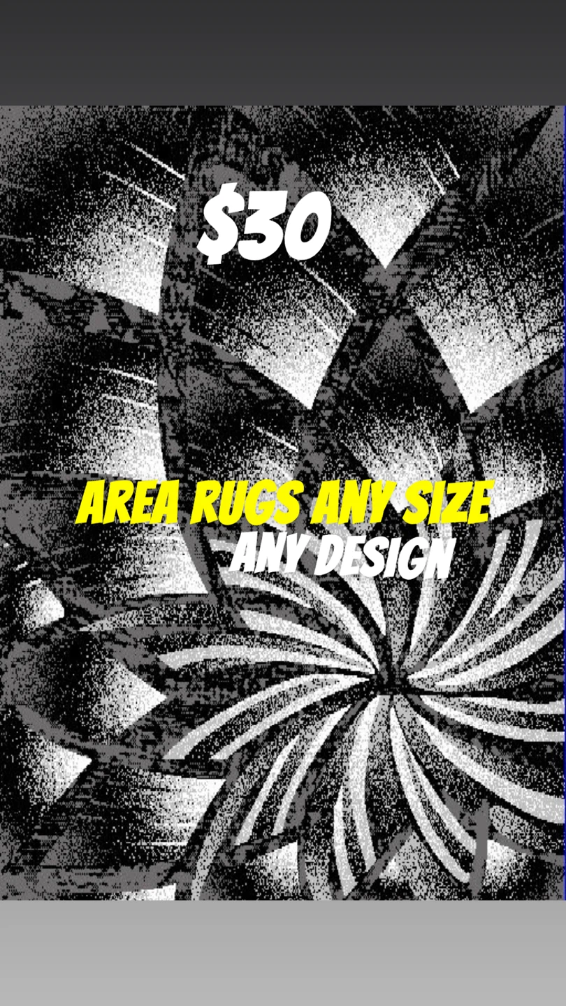 Custom Area Rugs - Any Size, Any Design!