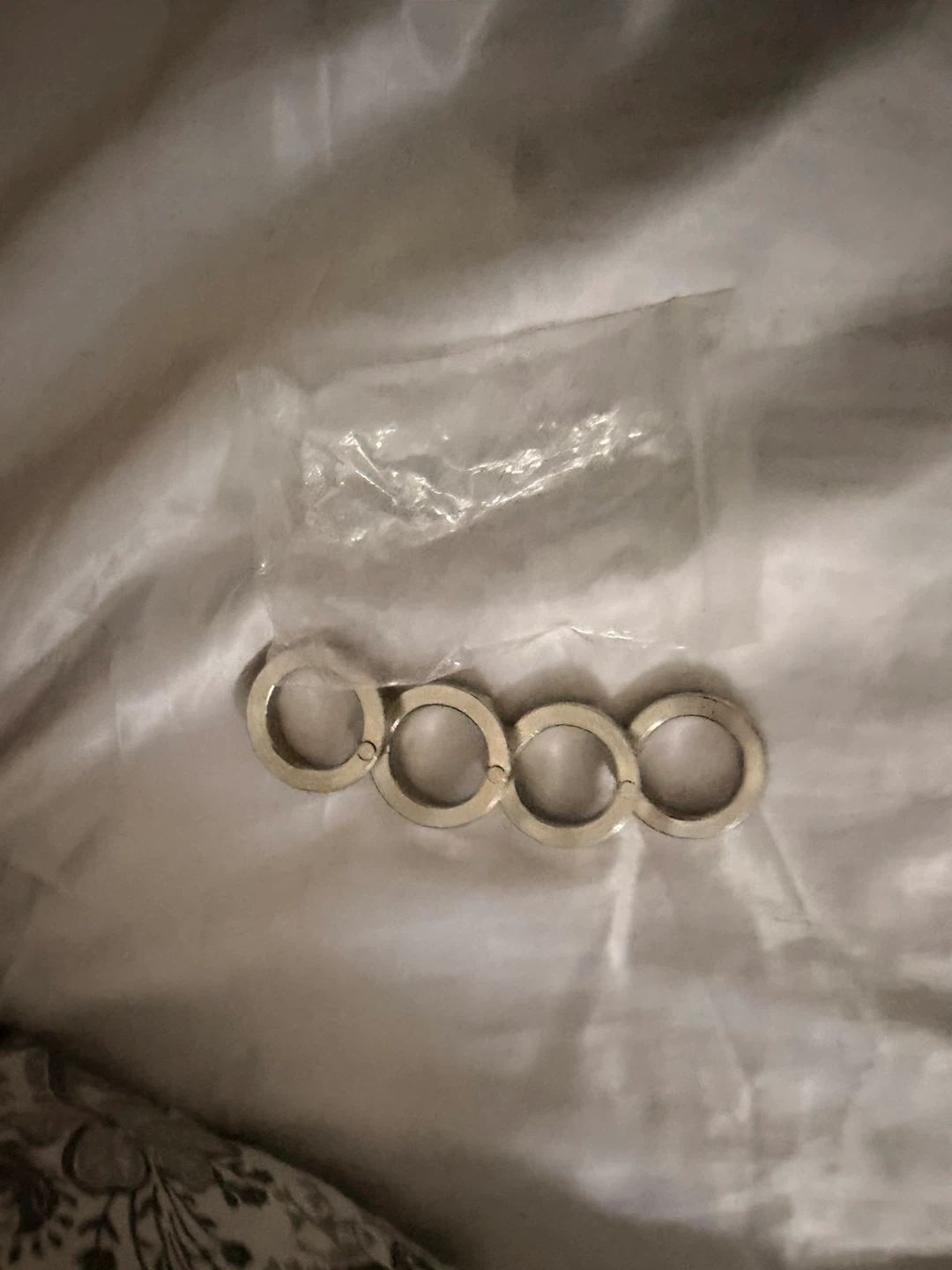Silver Metal "fidget toy"