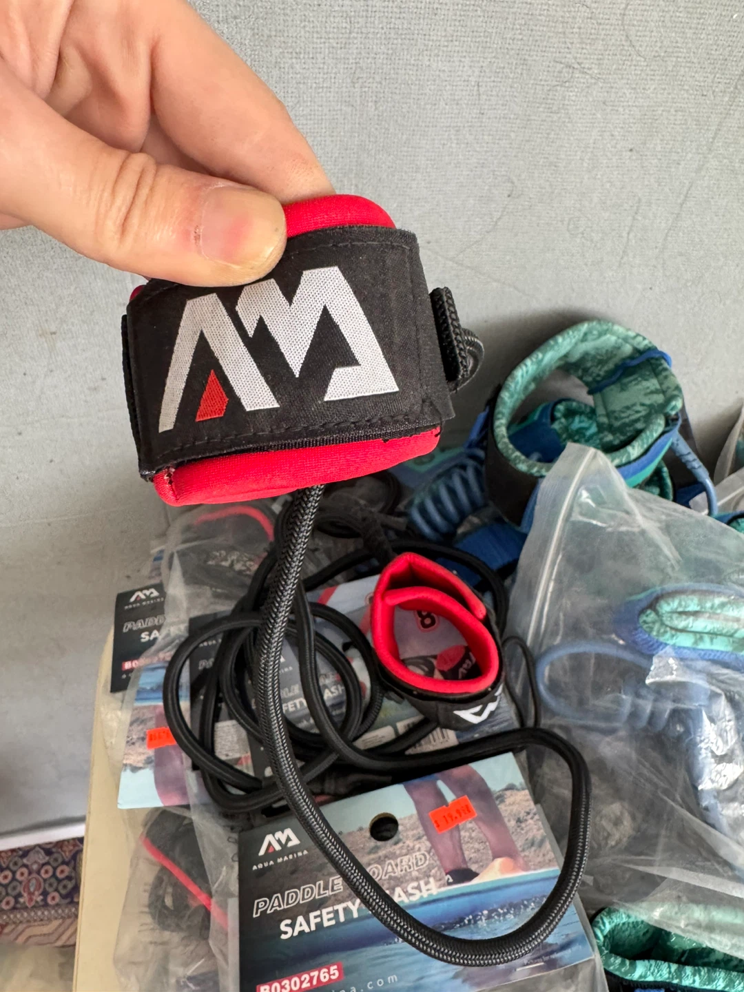 Aztron & Aqua Marina Paddle Board Safety Leashes - photo 3